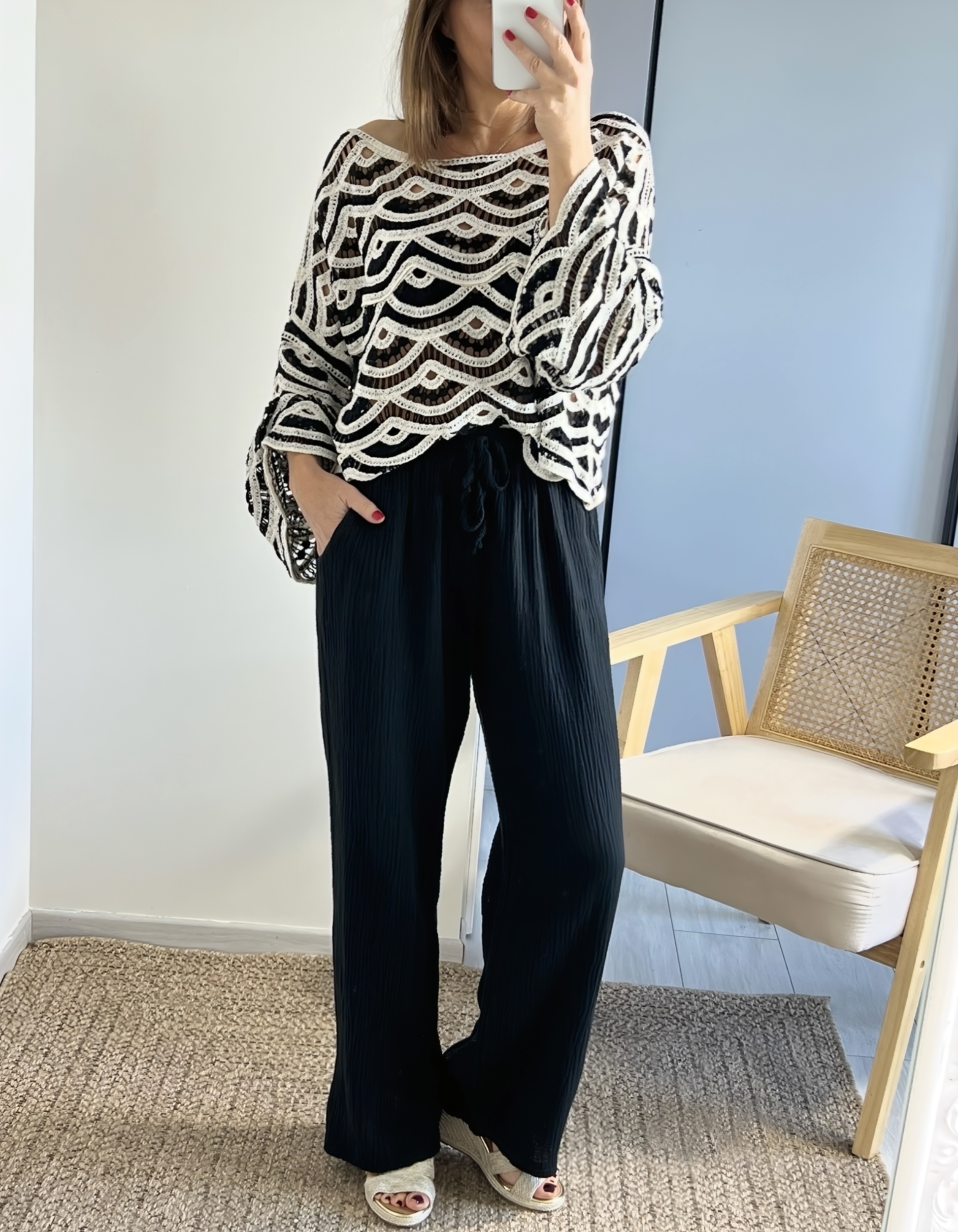 le pantalon noe noir -2