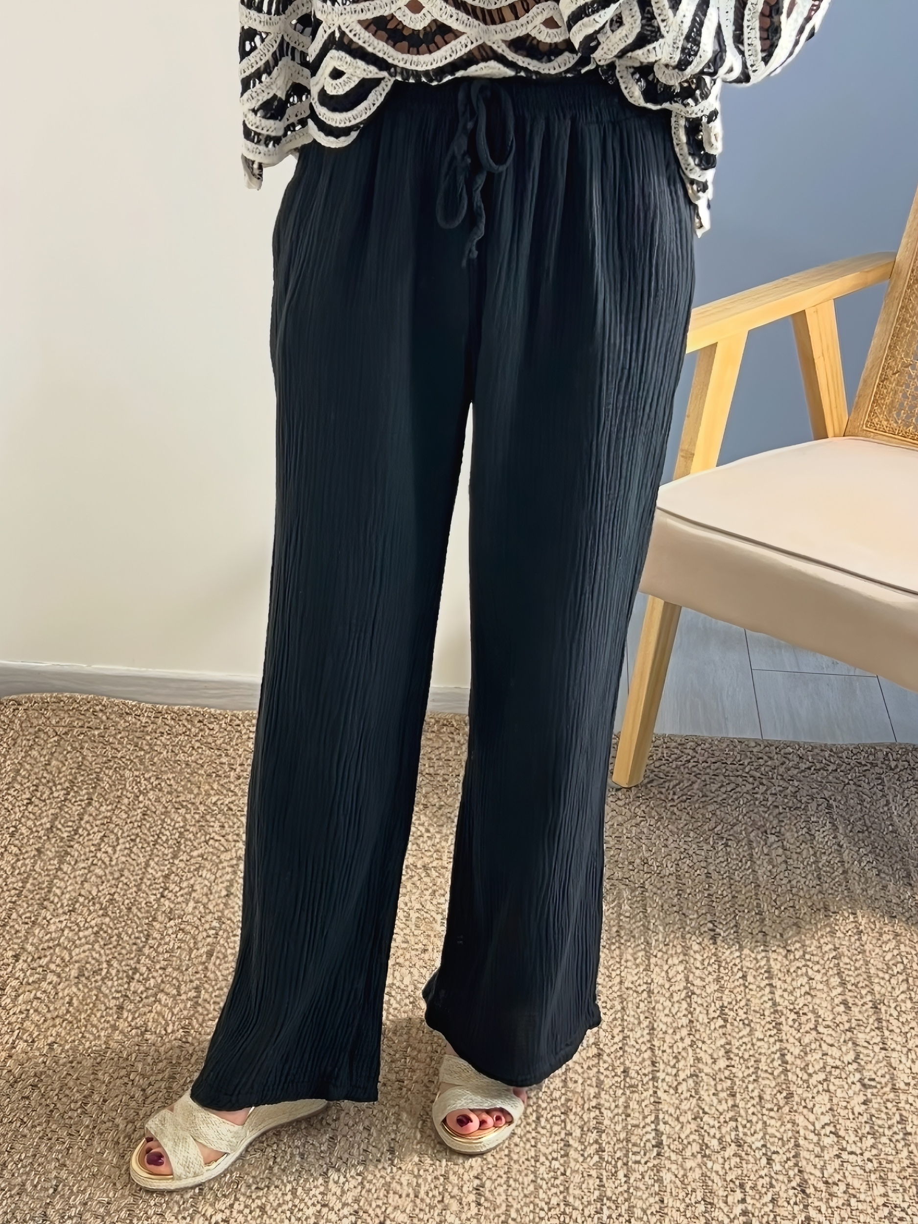 le pantalon noe noir -4