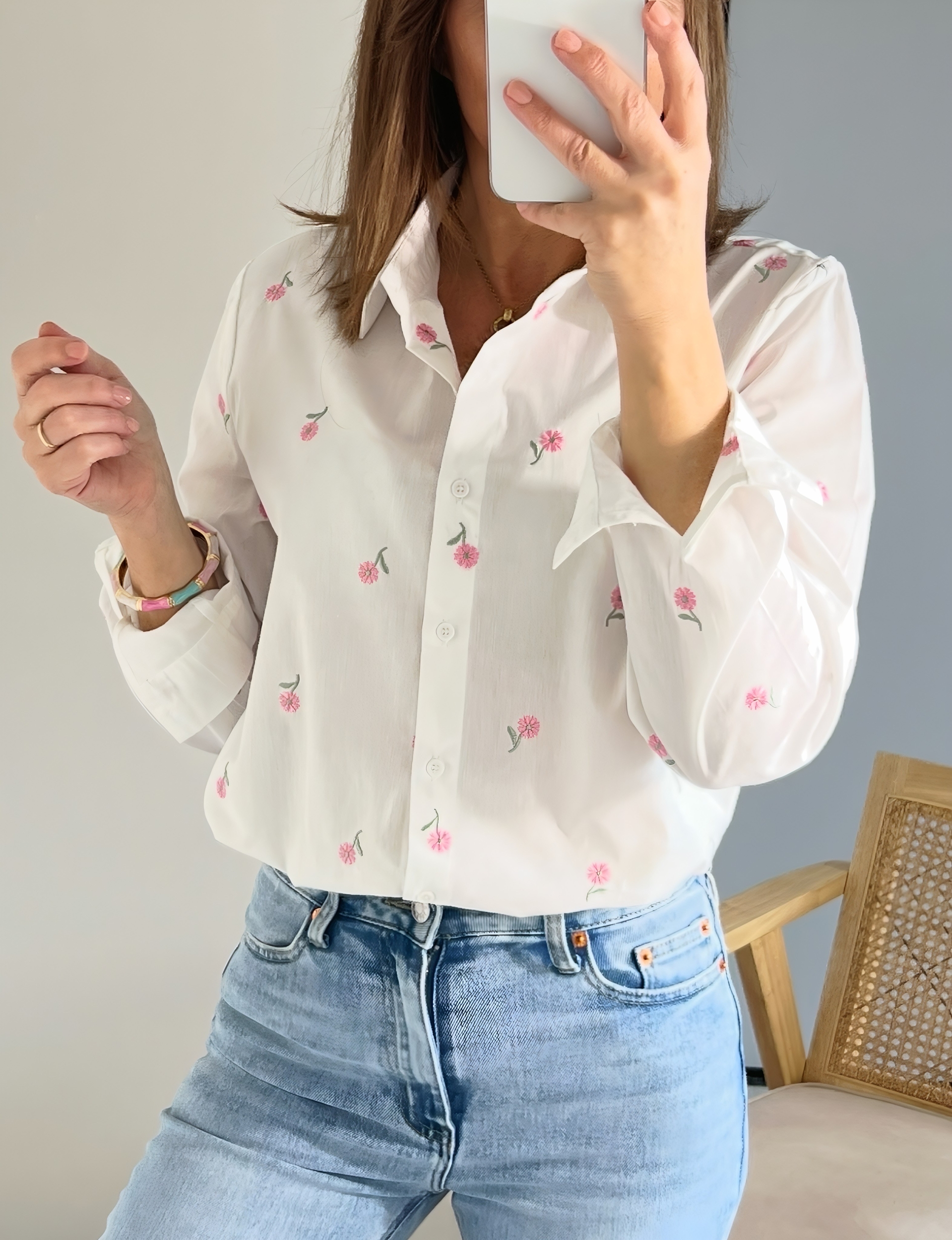 la chemise rosy -1