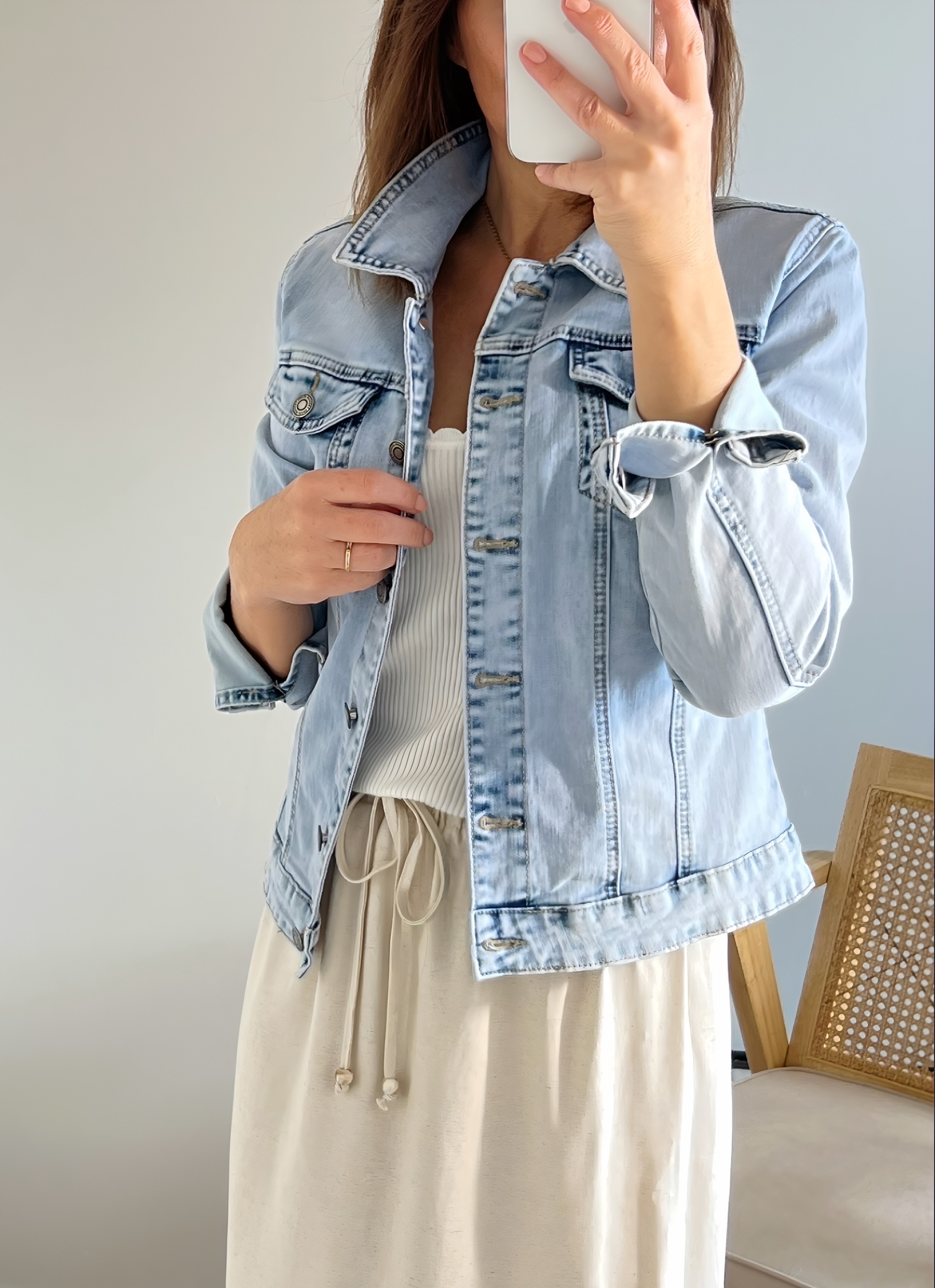 la veste en jean zoé -1