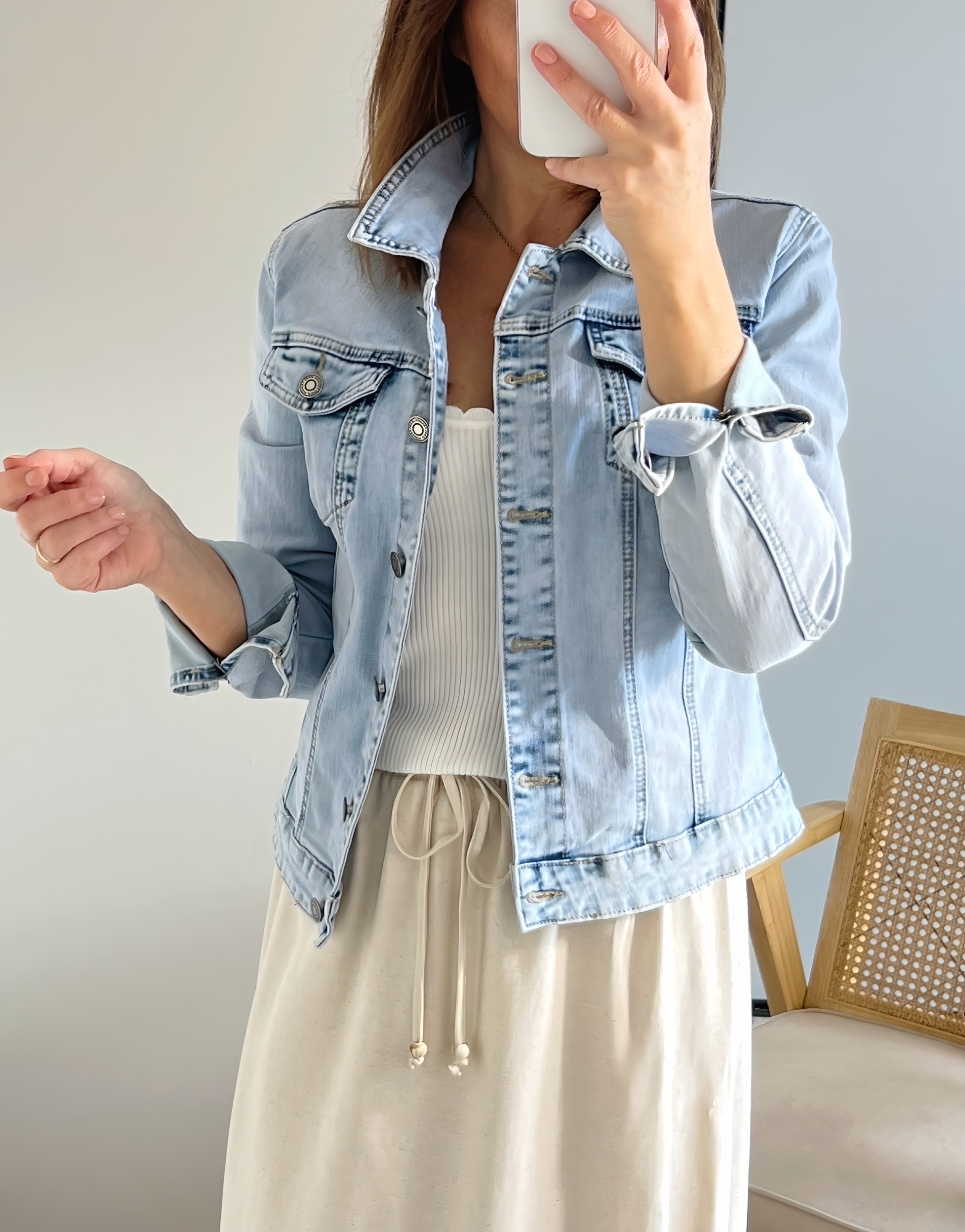 la veste en jean zoé -2