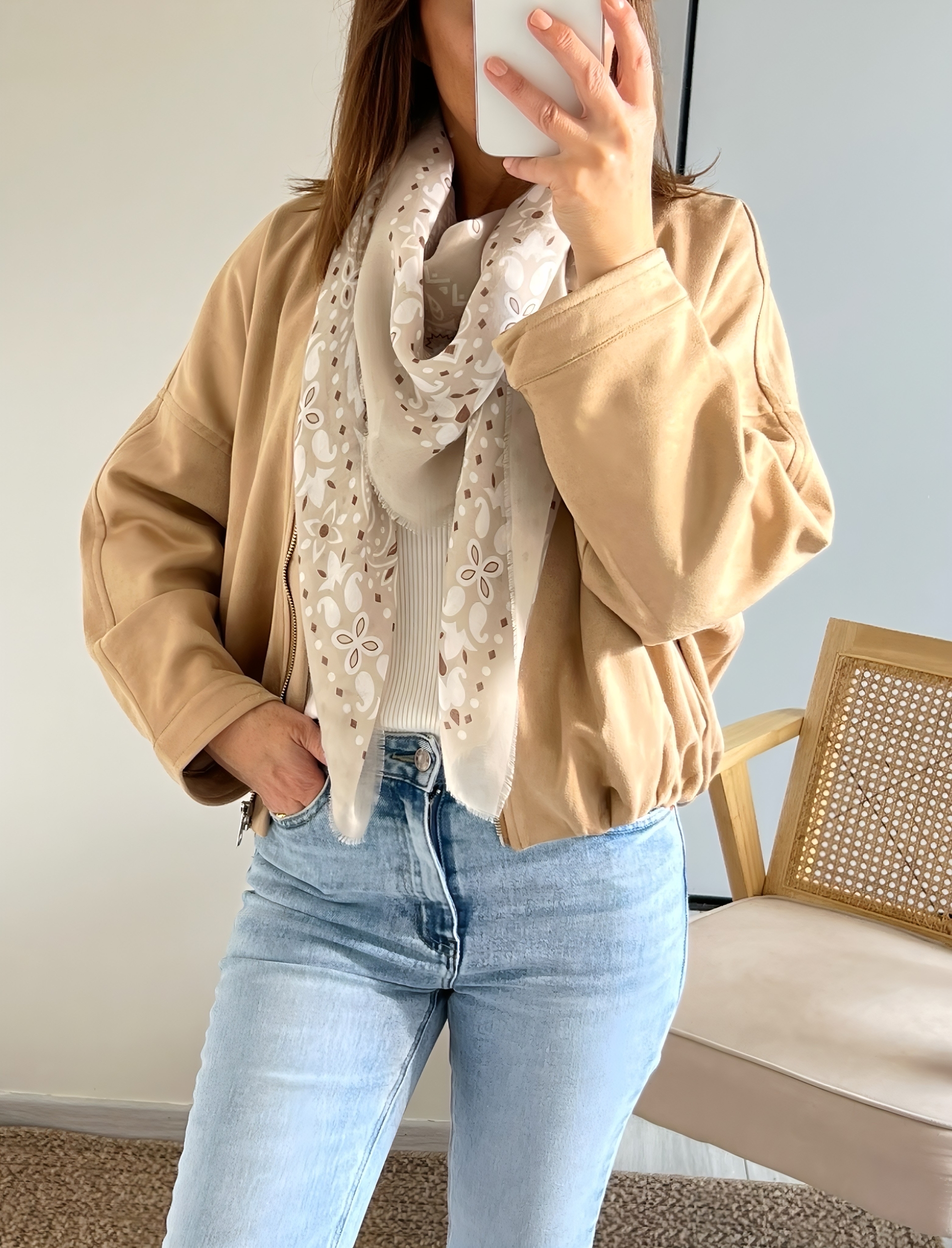 echarpe holly beige