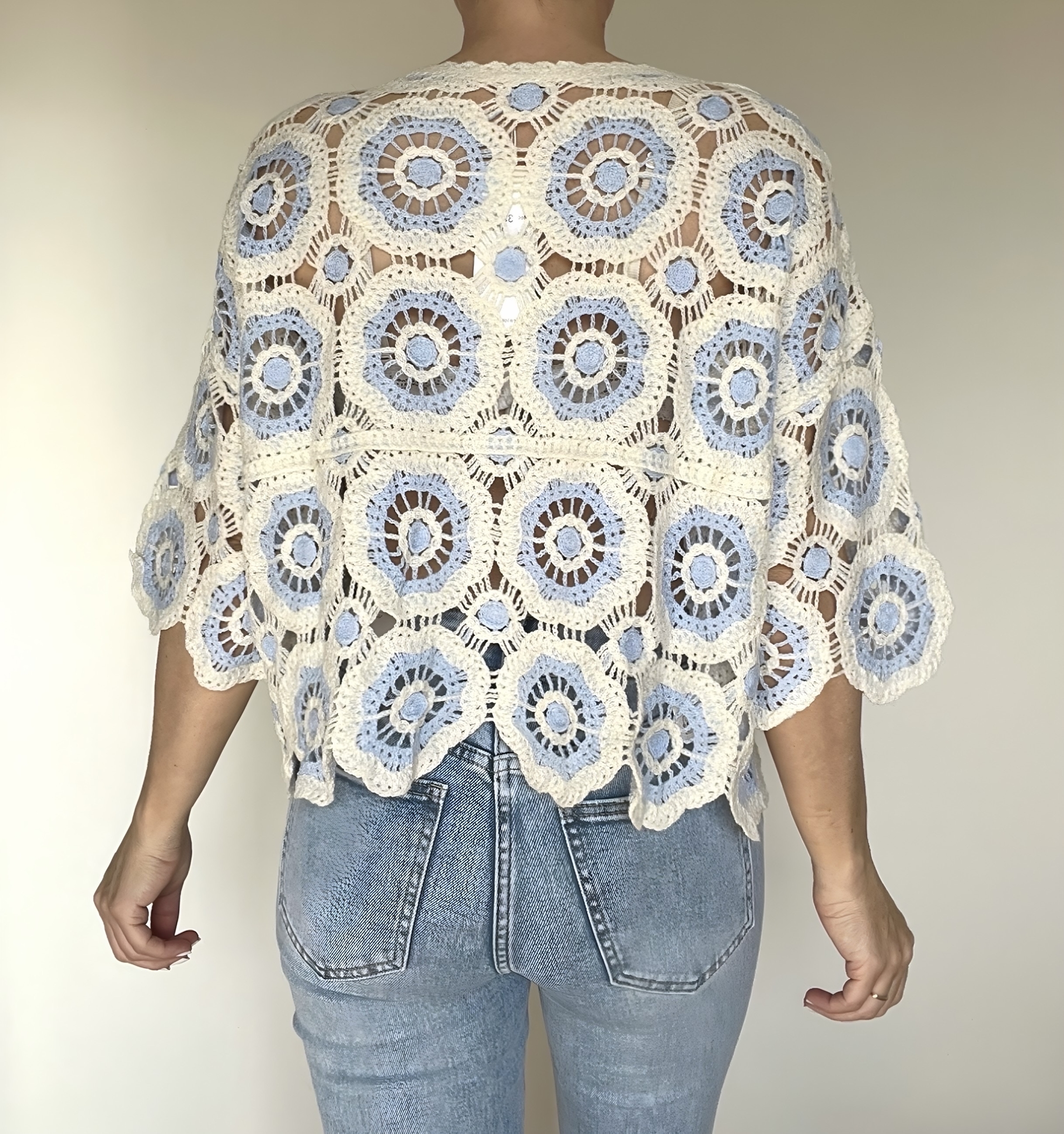 le top magda bleu -5