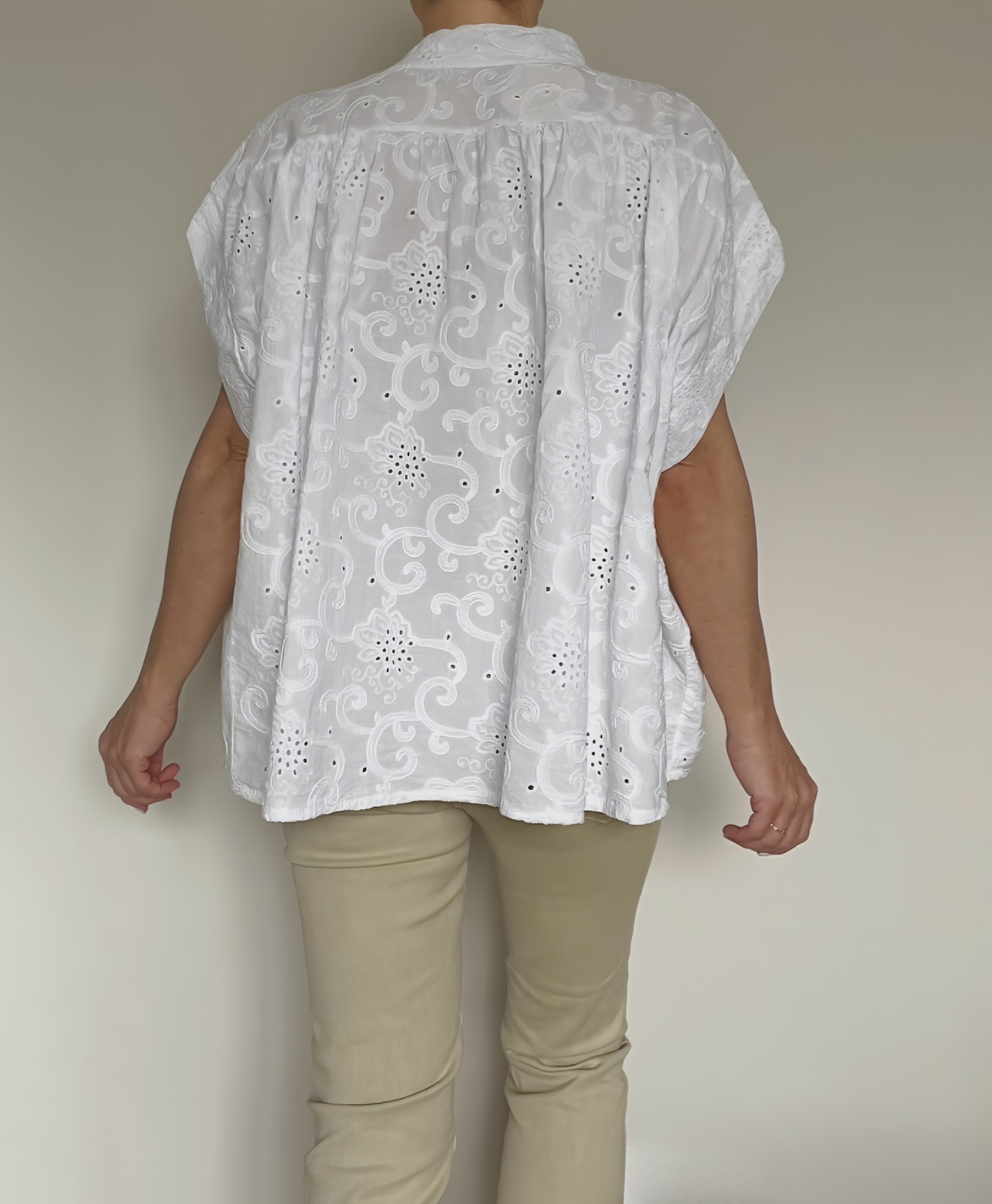 la blouse solya blanche -6