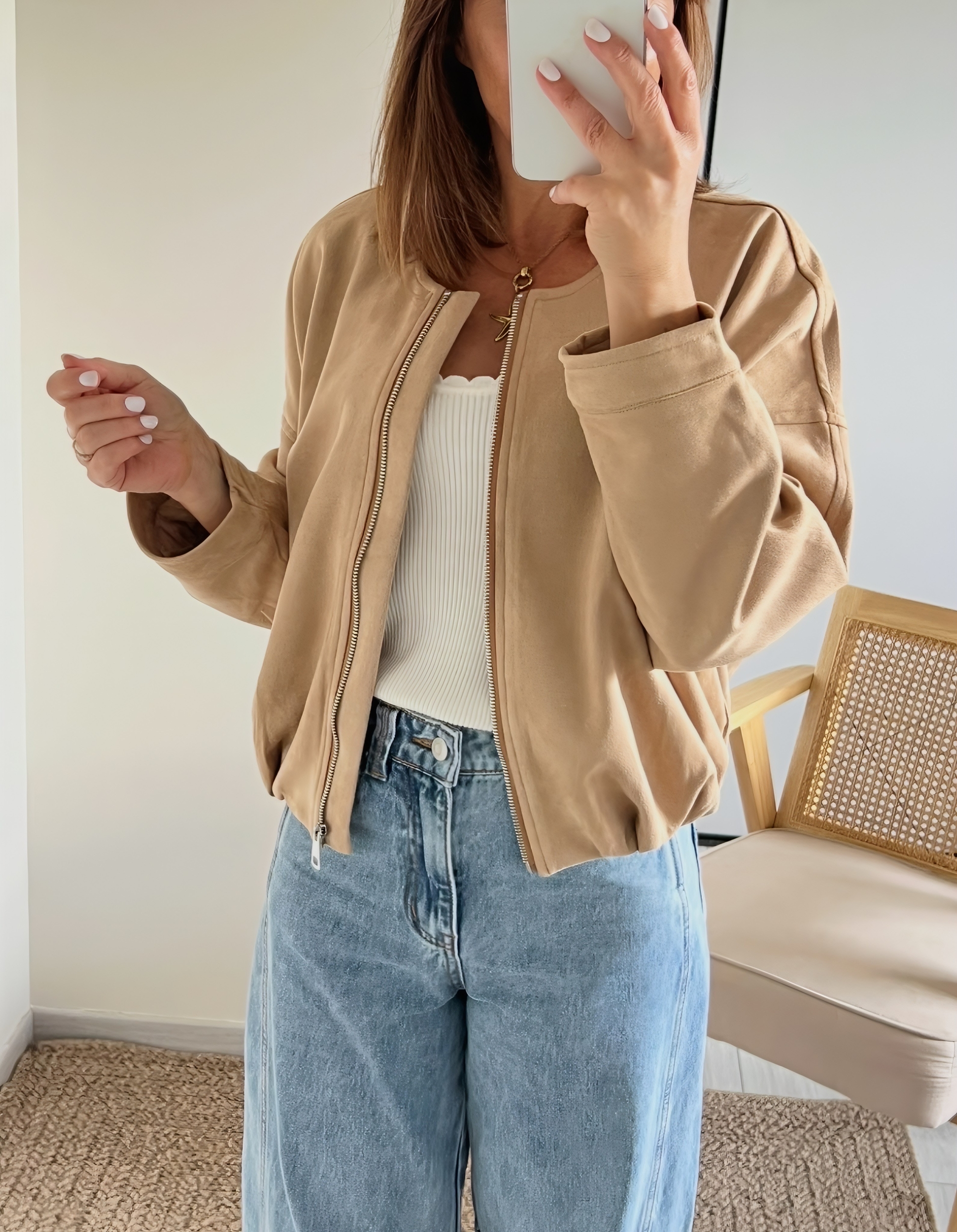 la veste eden beige -3