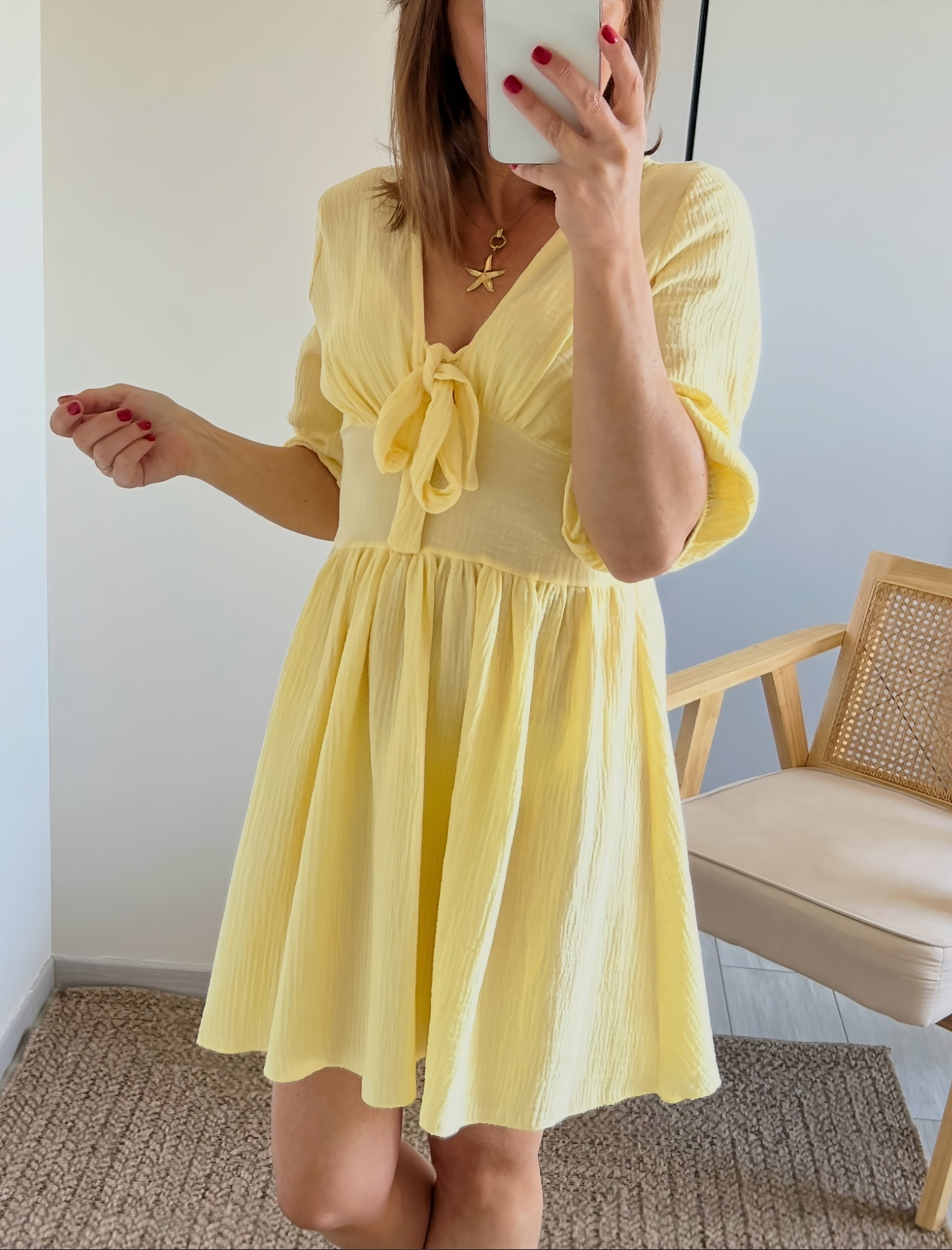 la robe stella jaune -5
