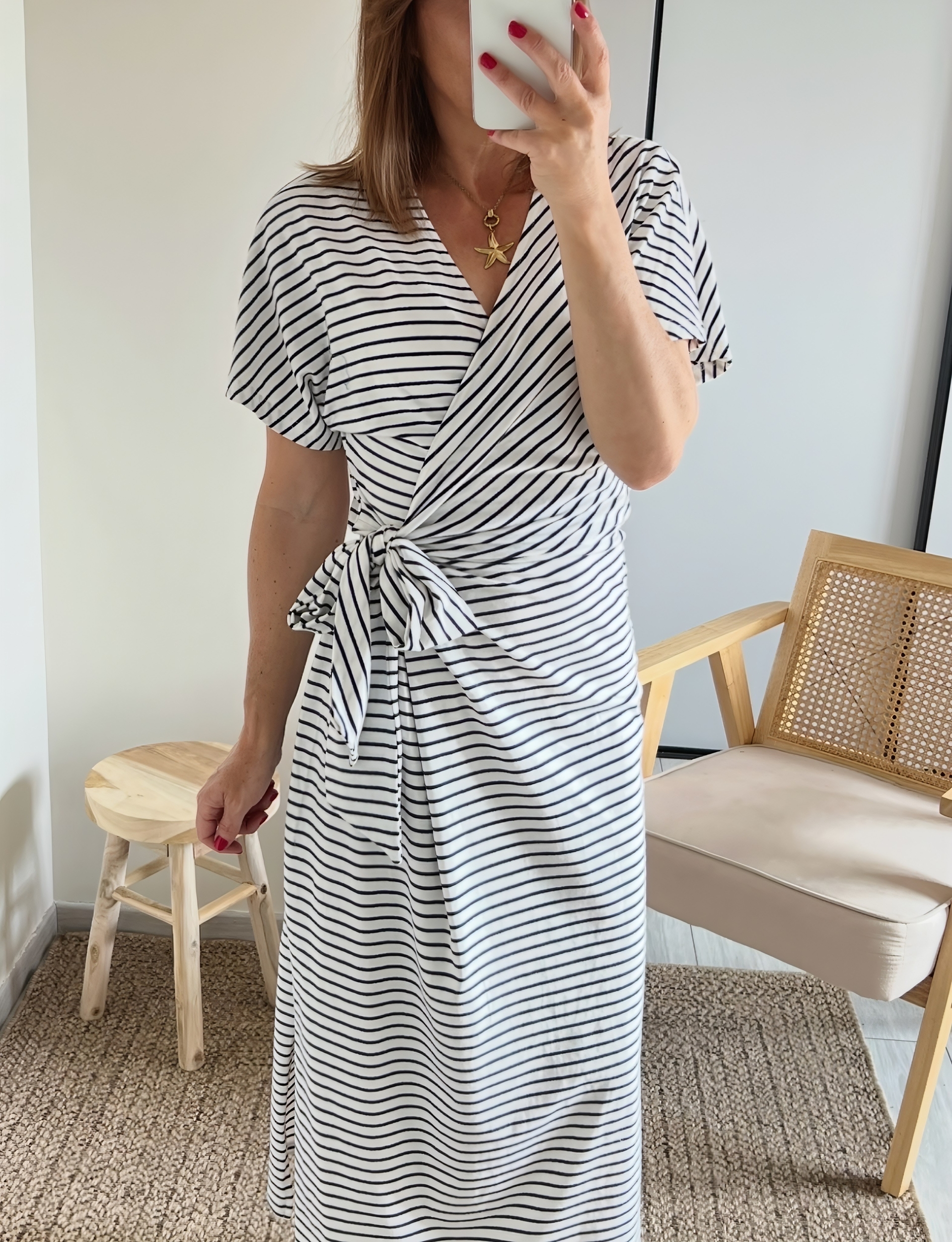 la robe ella rayée -2