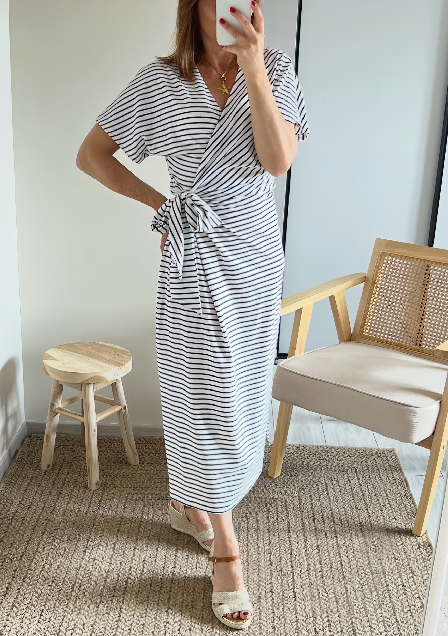 la robe ella rayée -3