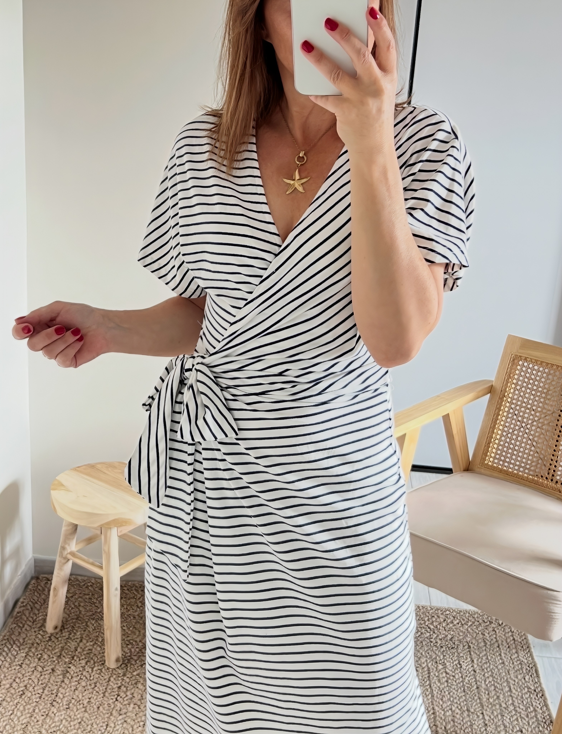 la robe ella rayée -4