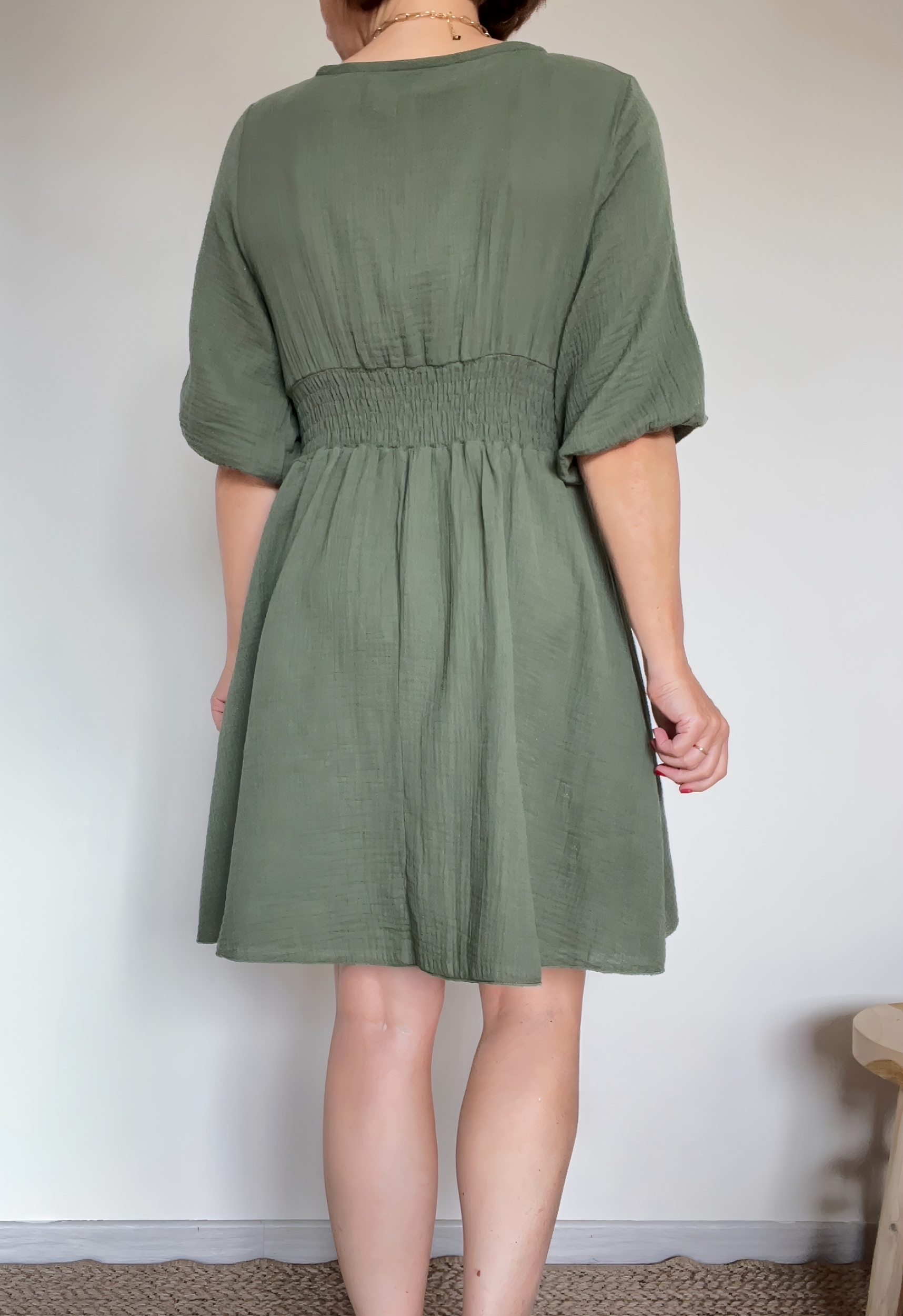 la robe stella kaki -6