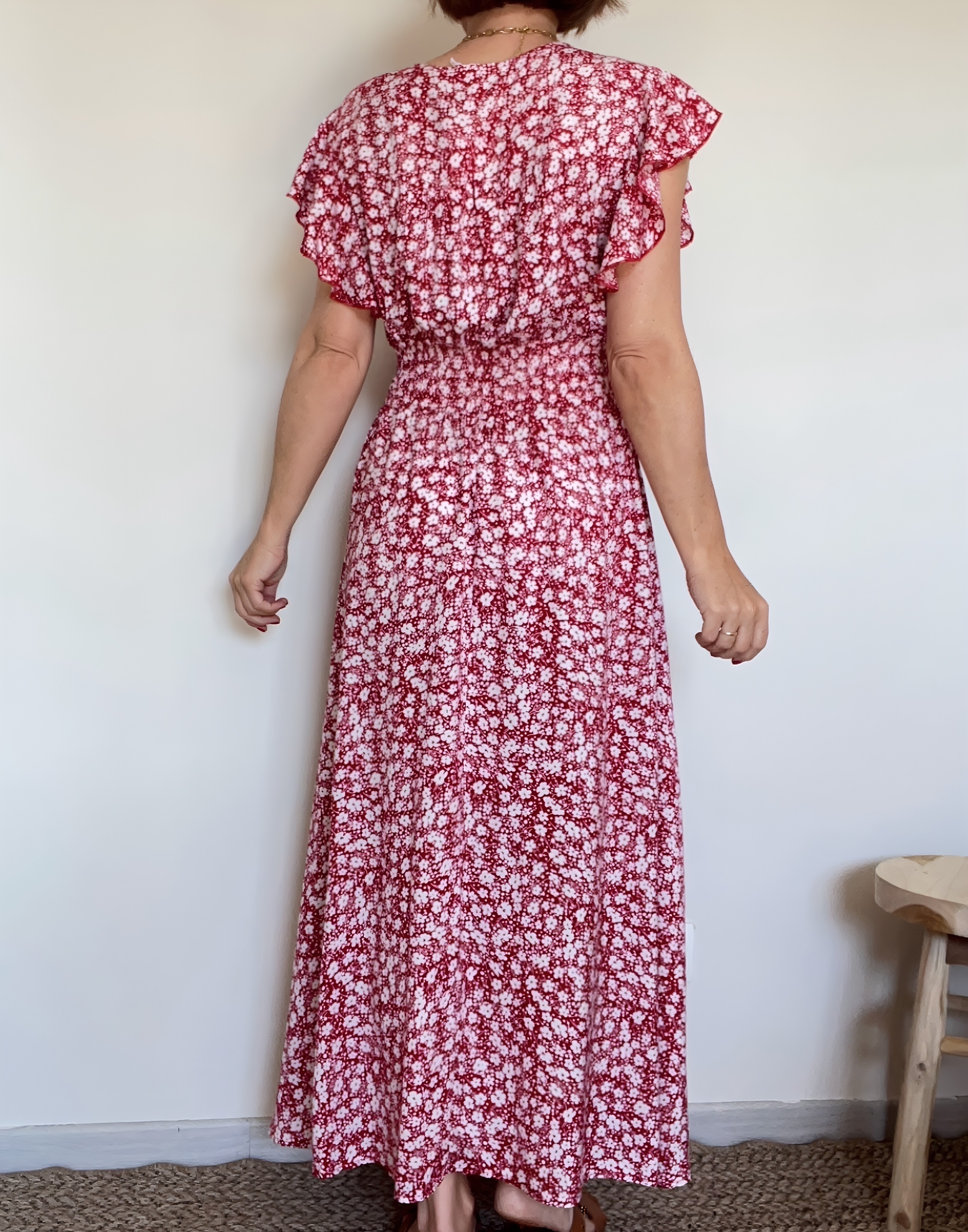 la robe rosaline rouge -6