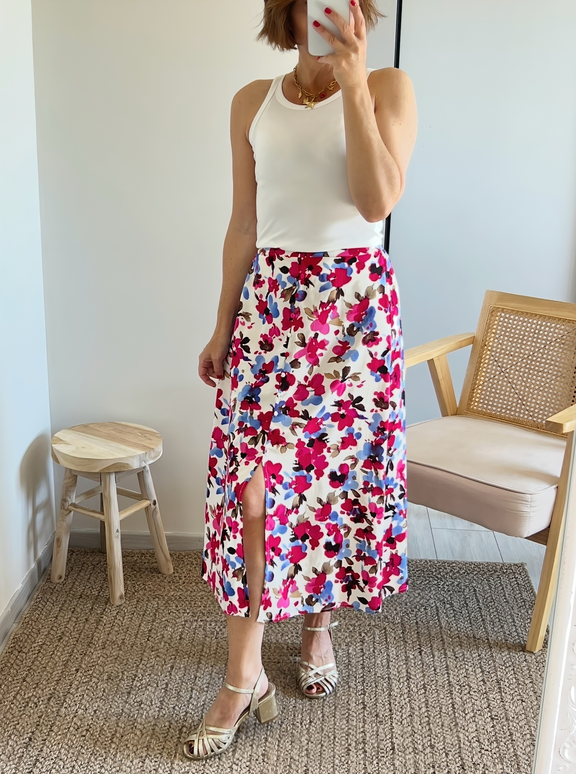 la jupe soleya rose -6