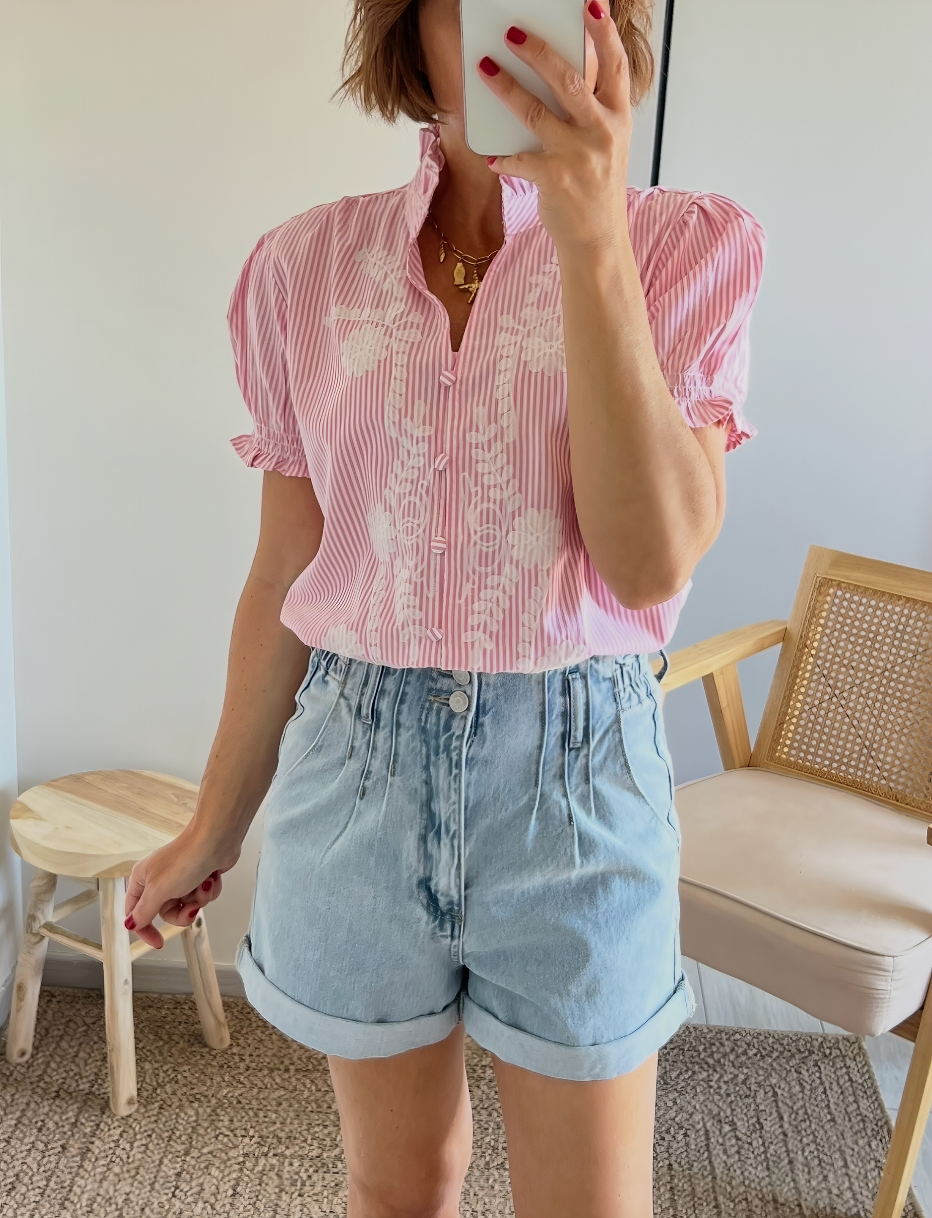 la blouse emma rose -1