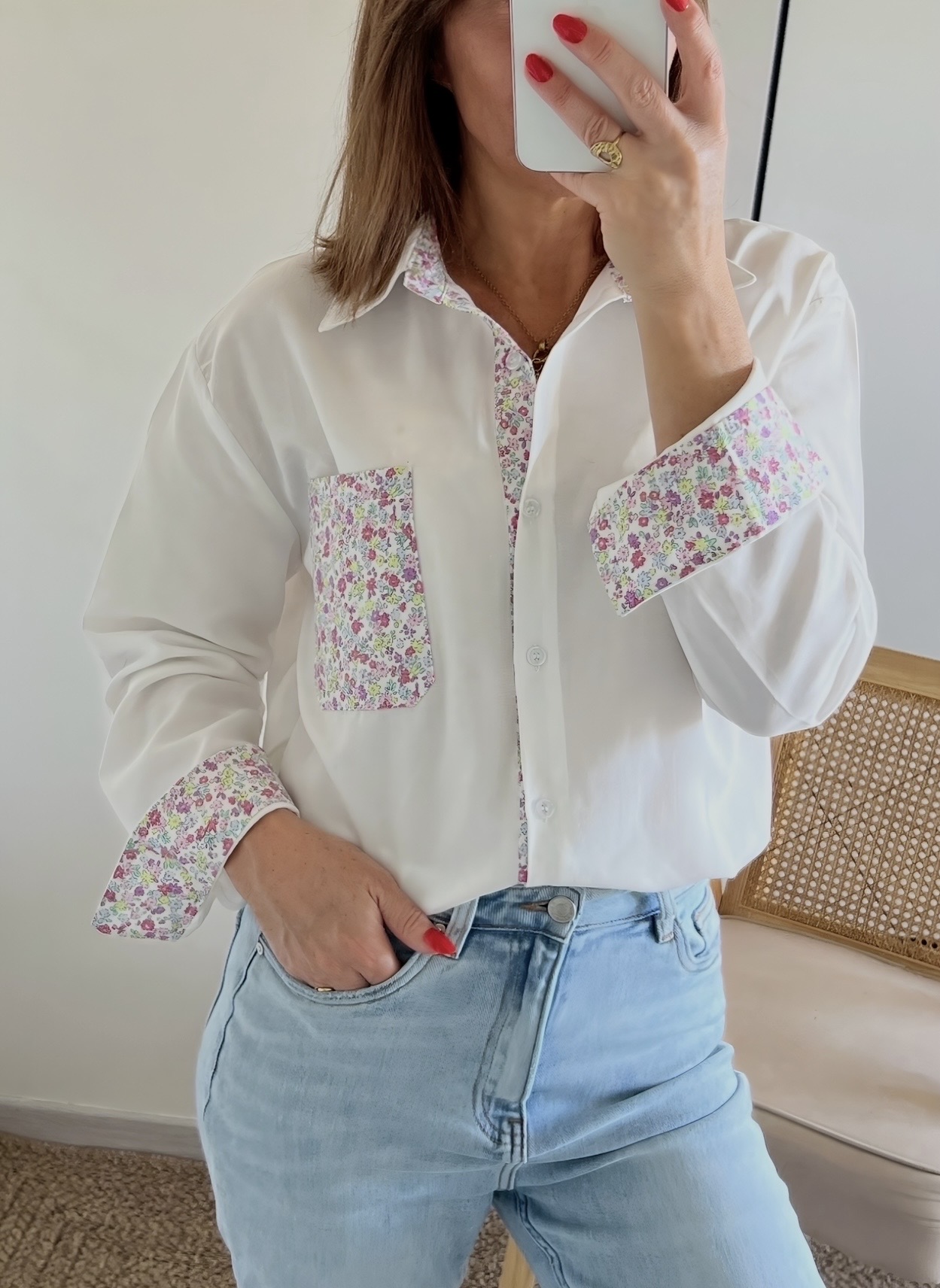 la chemise elora blanche -2