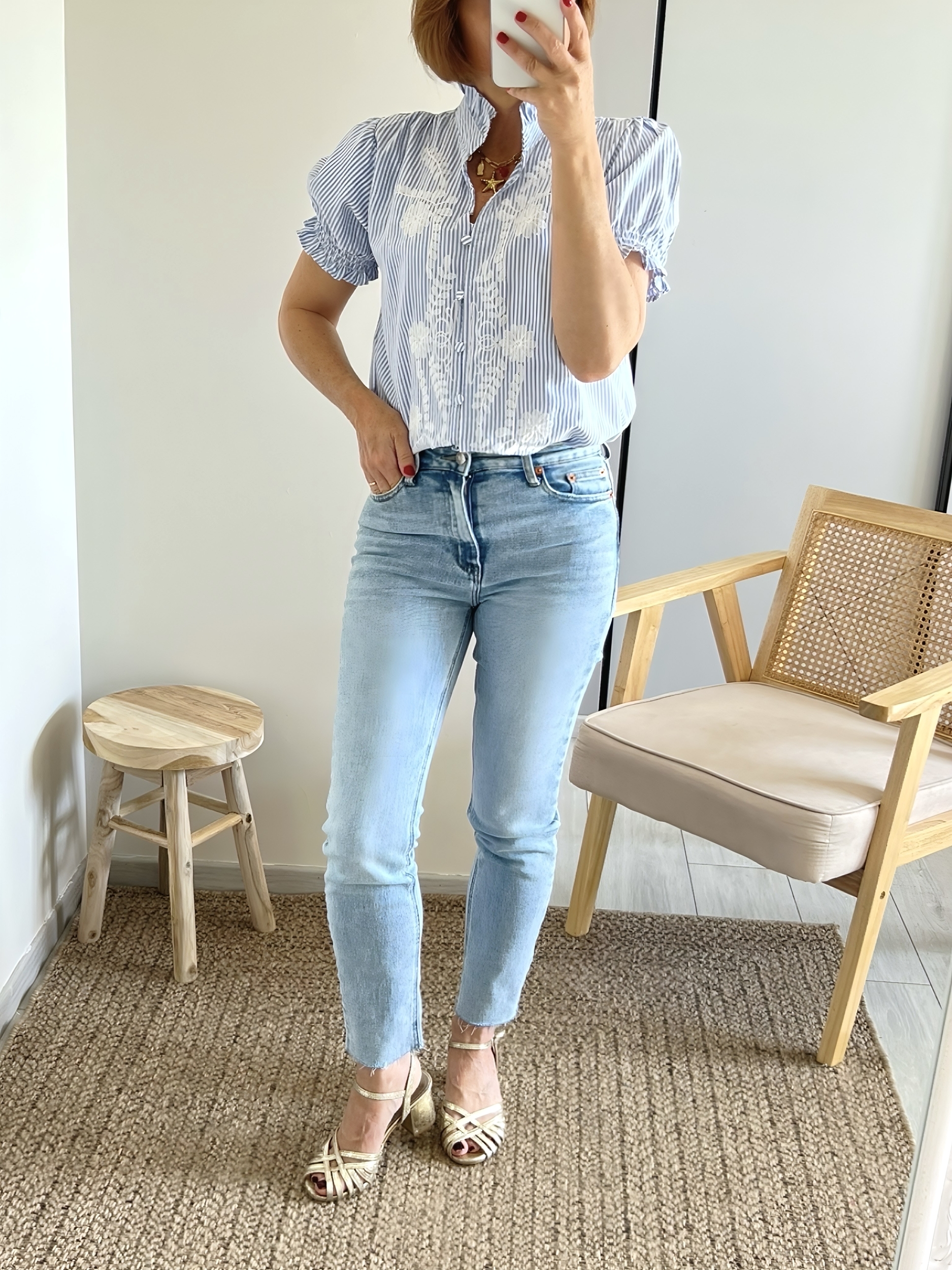 la blouse emma bleue -2