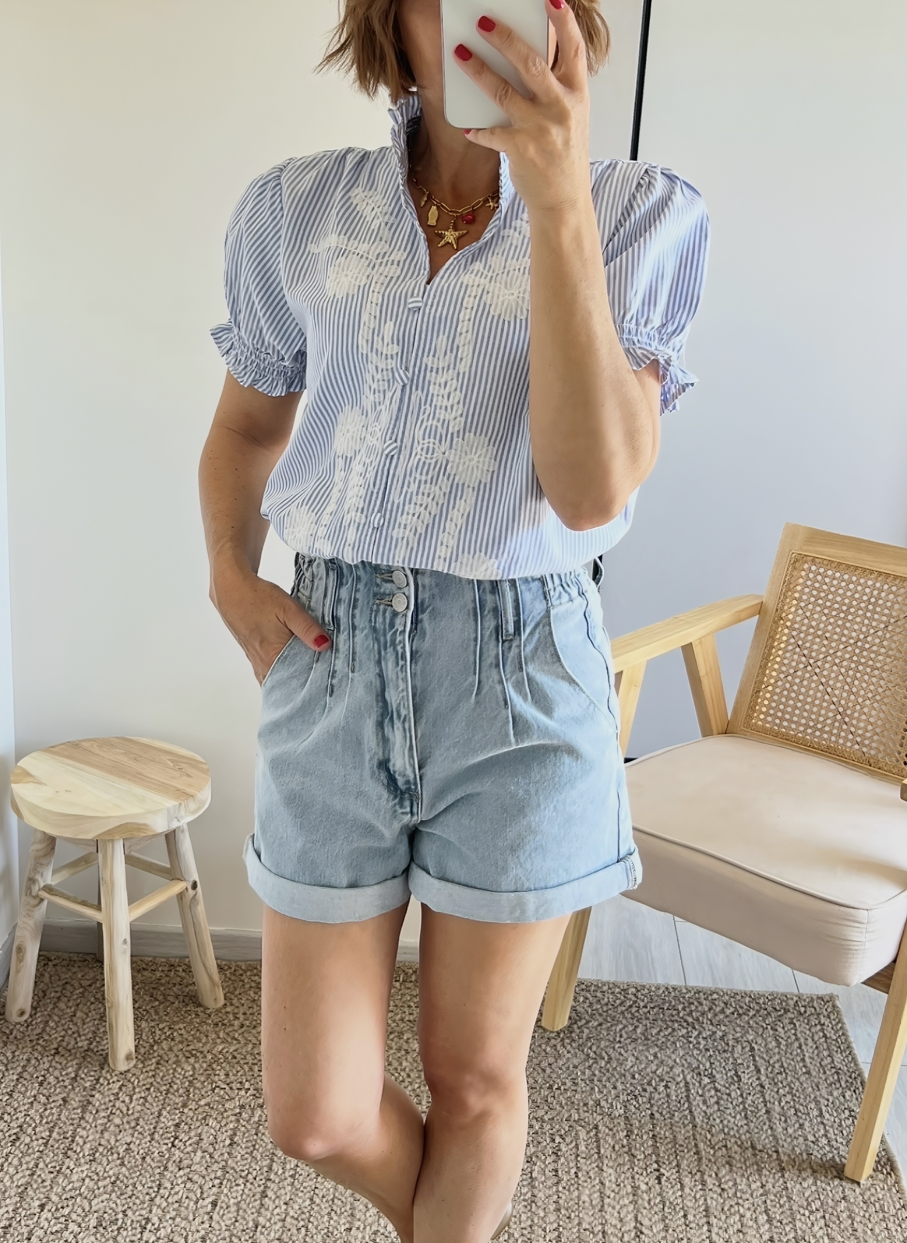 la blouse emma bleue -4