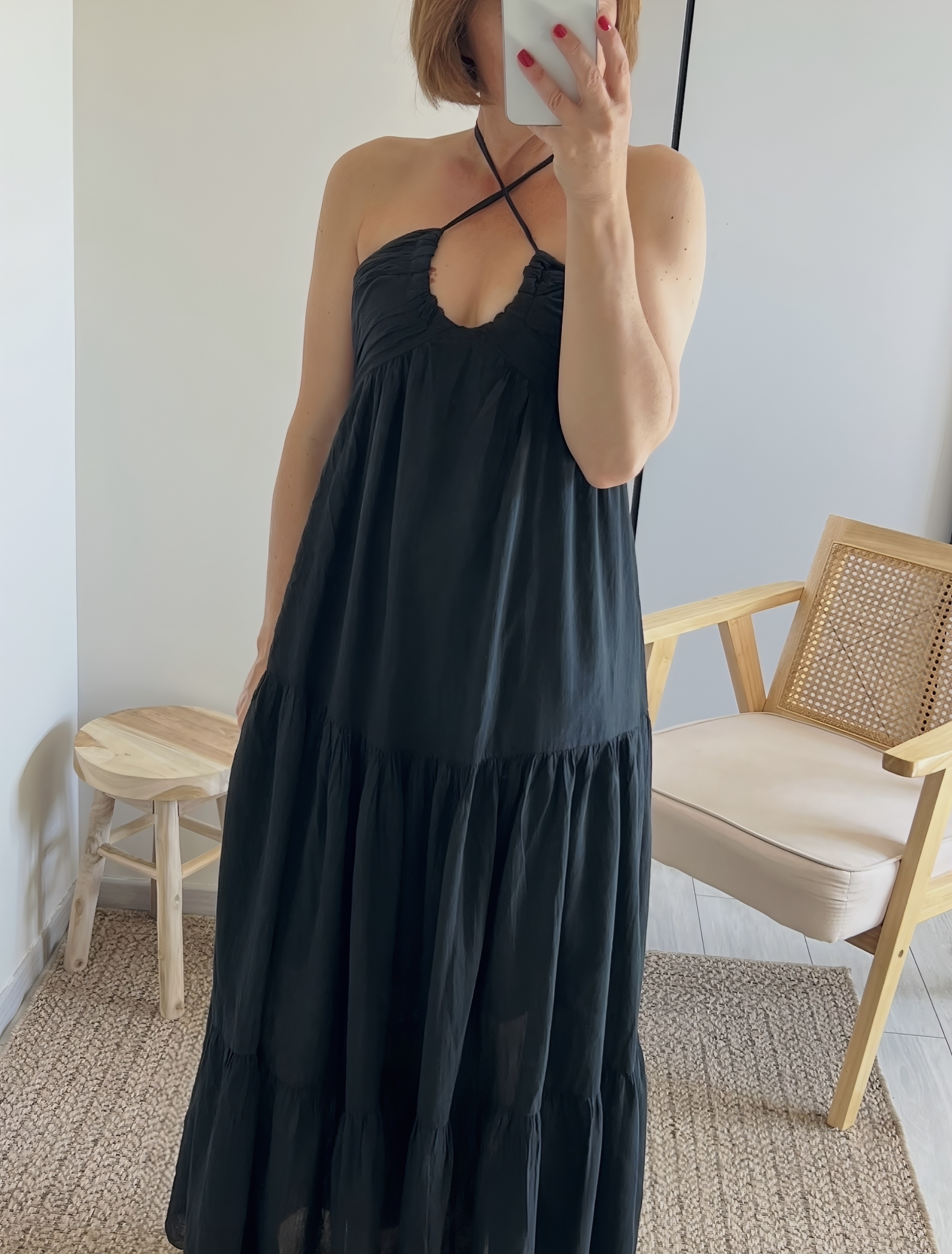 la robe lina noire -3