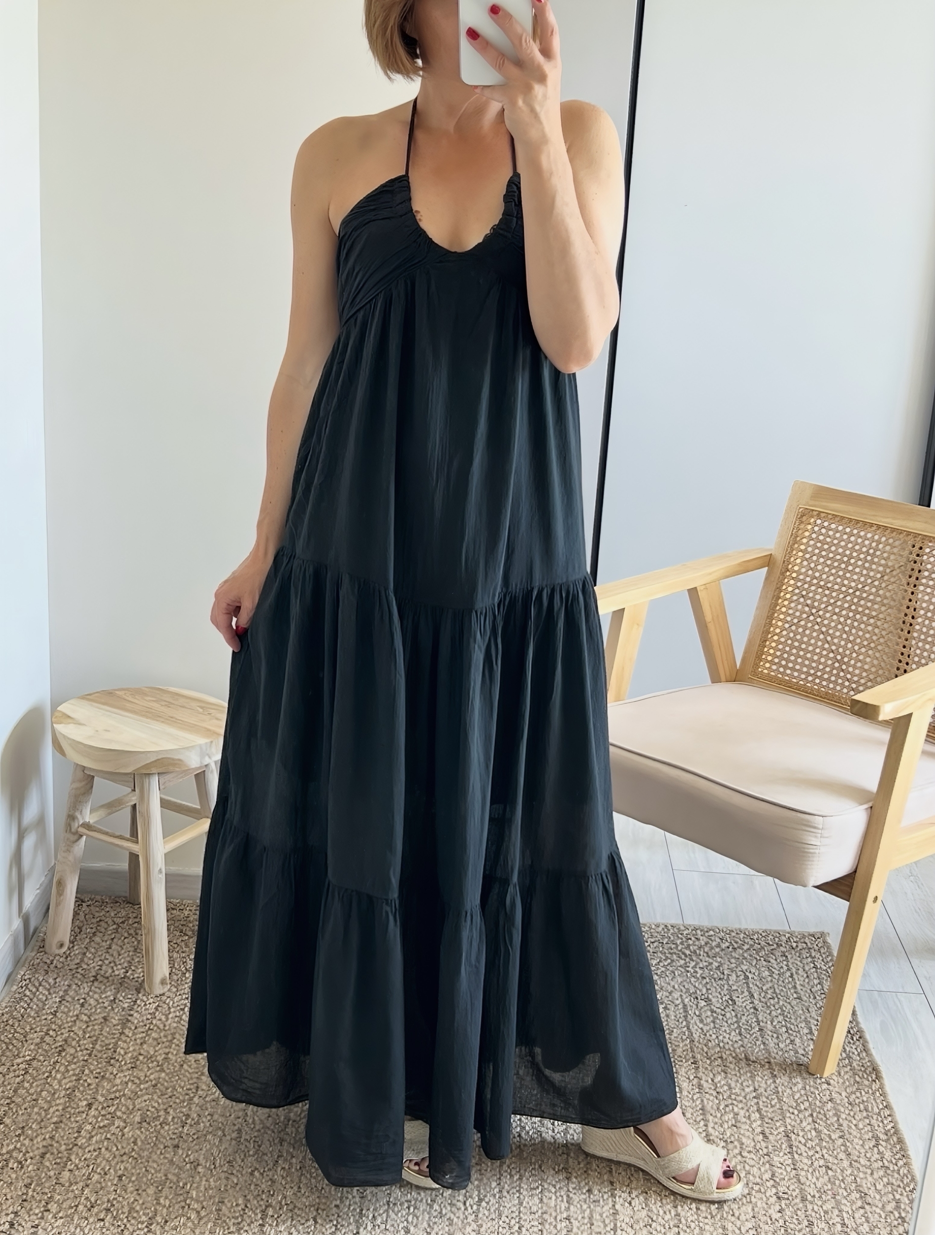 la robe lina noire -6