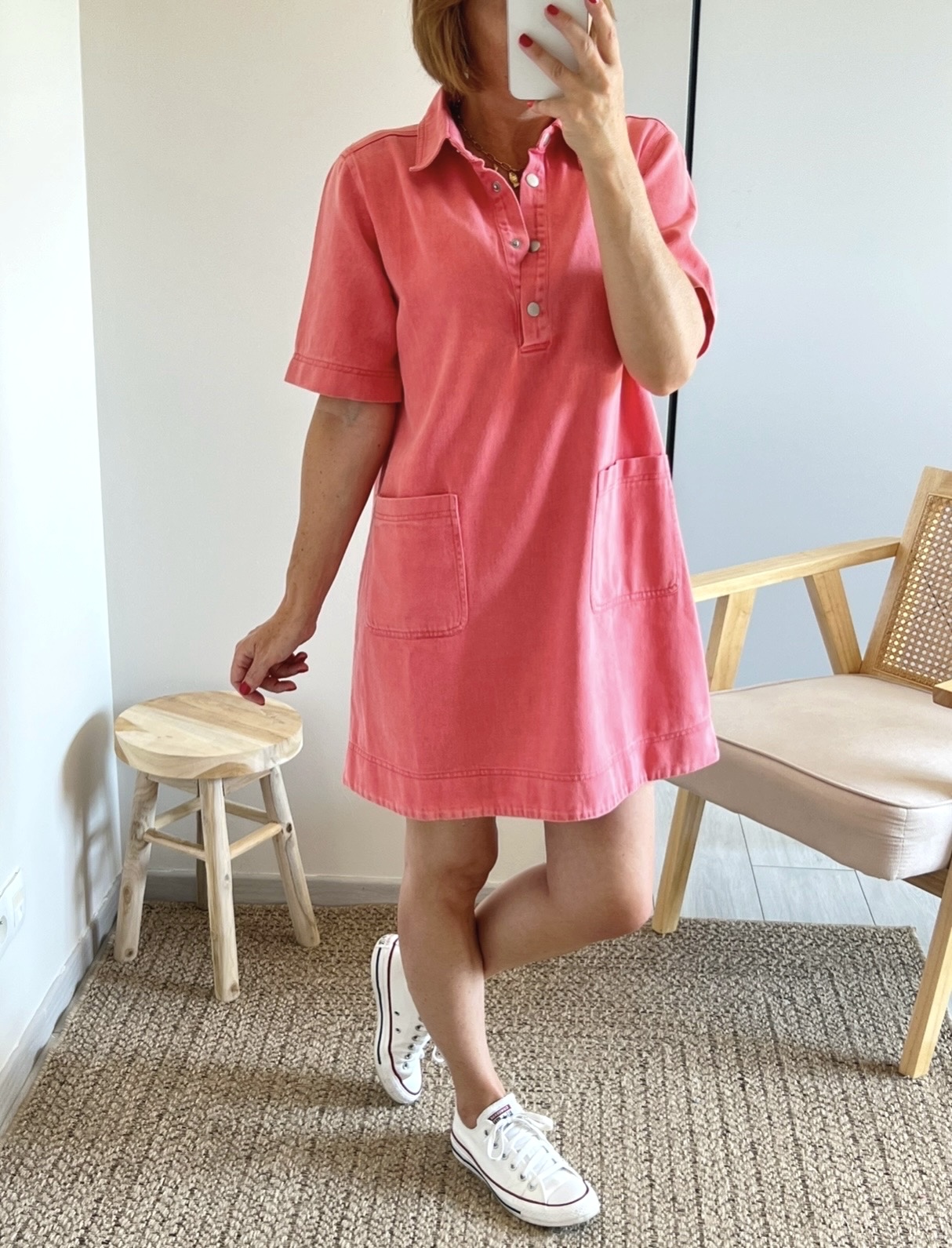 la robe tessa rouge -1