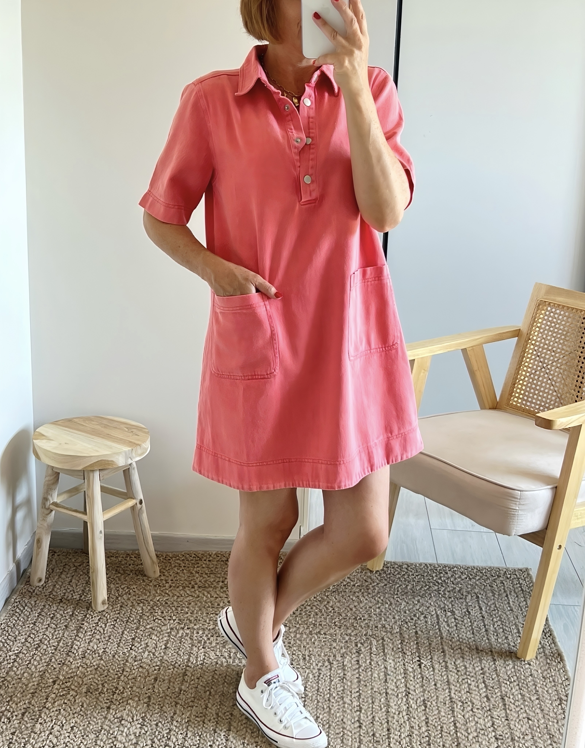 la robe tessa rouge -3