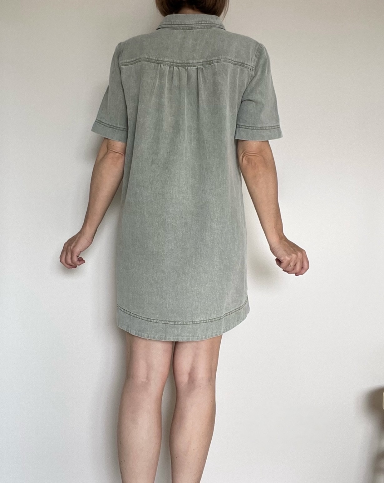 la robe tessa kaki -6