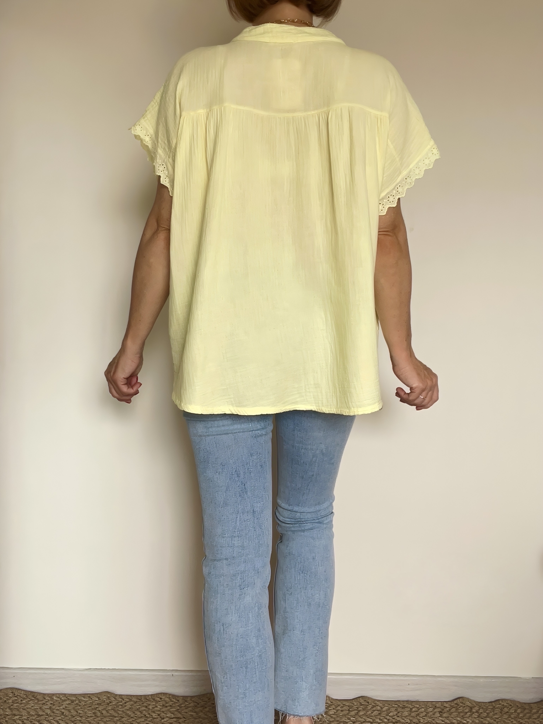 la blouse suzon jaune -6
