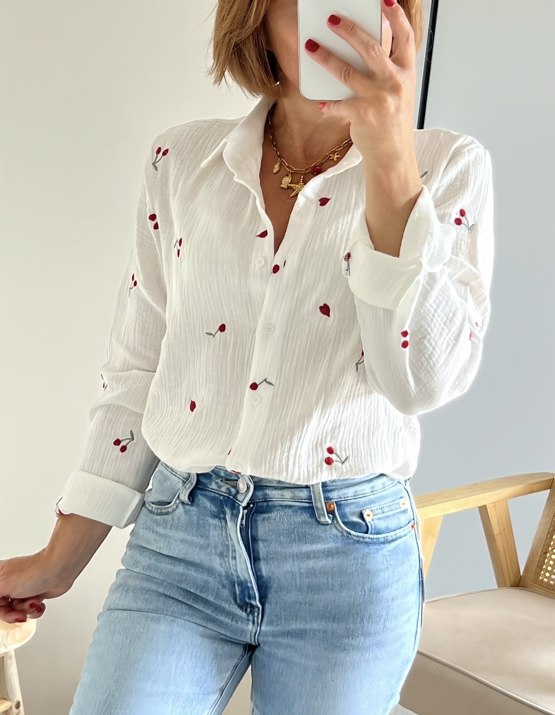 la chemise cerise -1