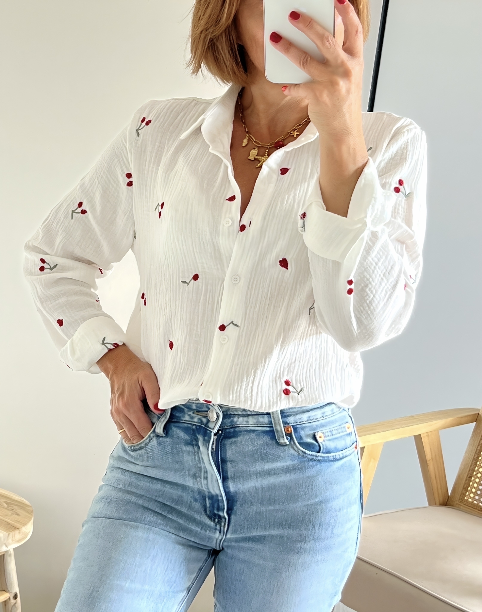 la chemise cerise -2