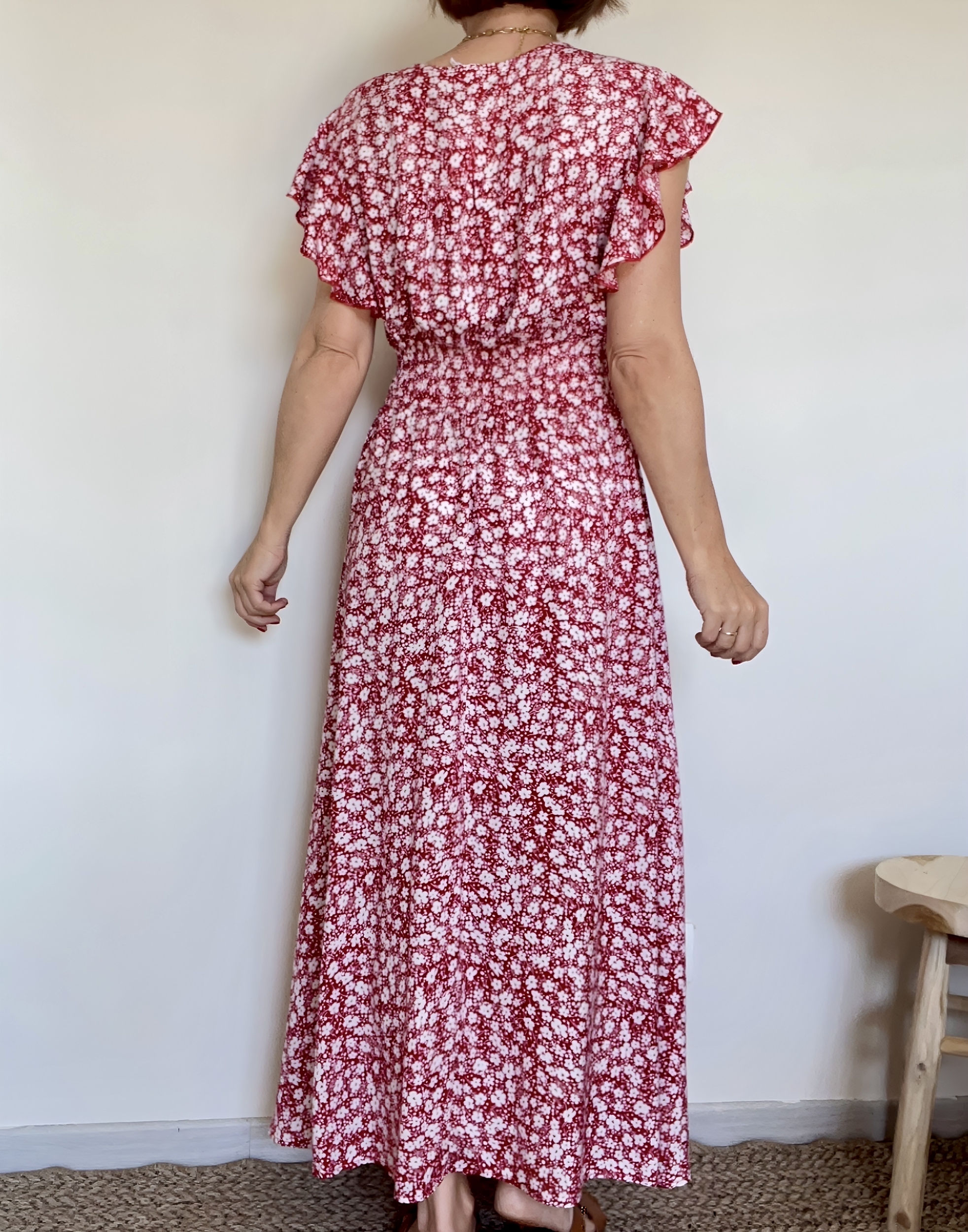la robe rosaline rouge -6