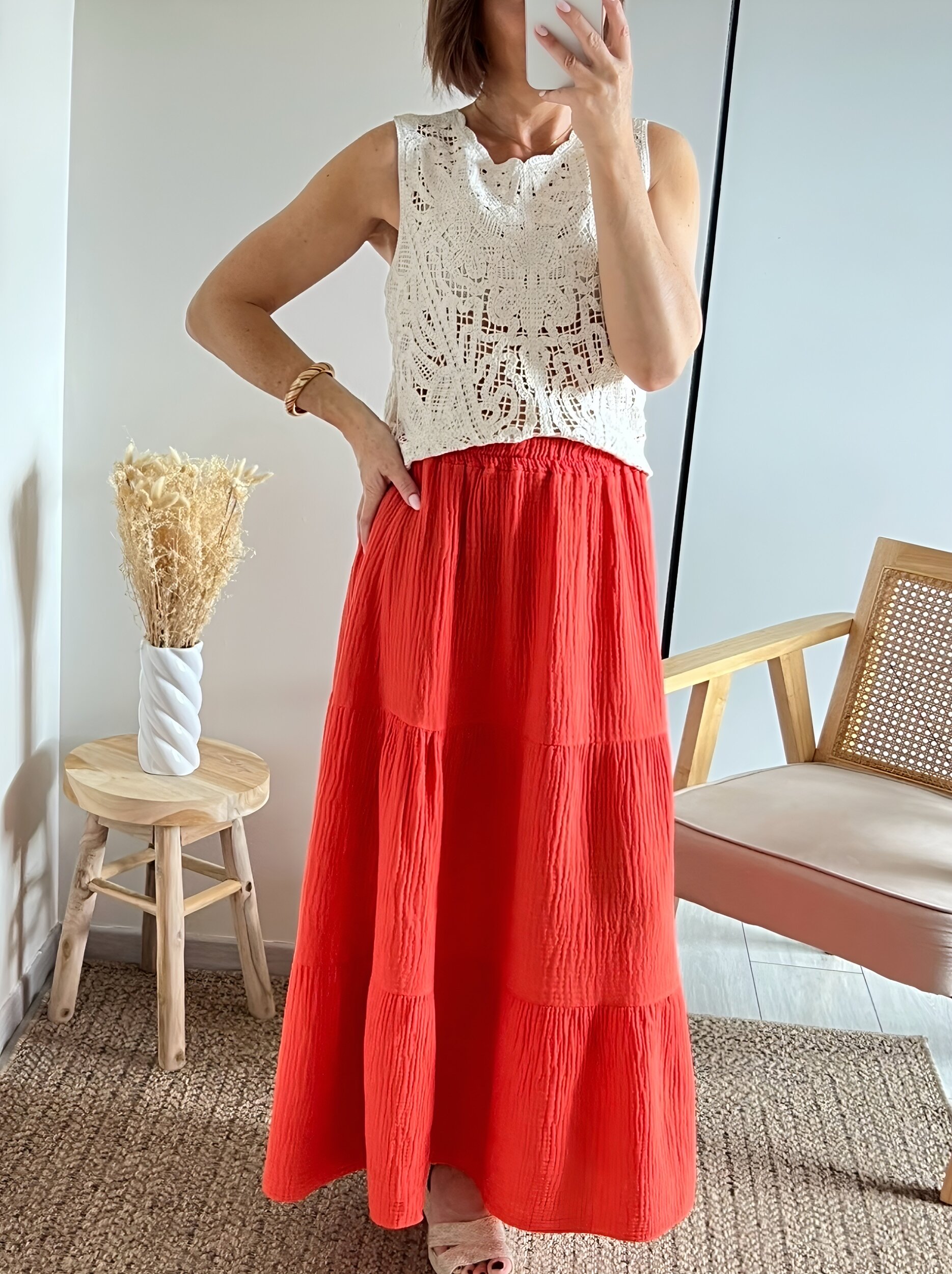 la jupe amy corail -4