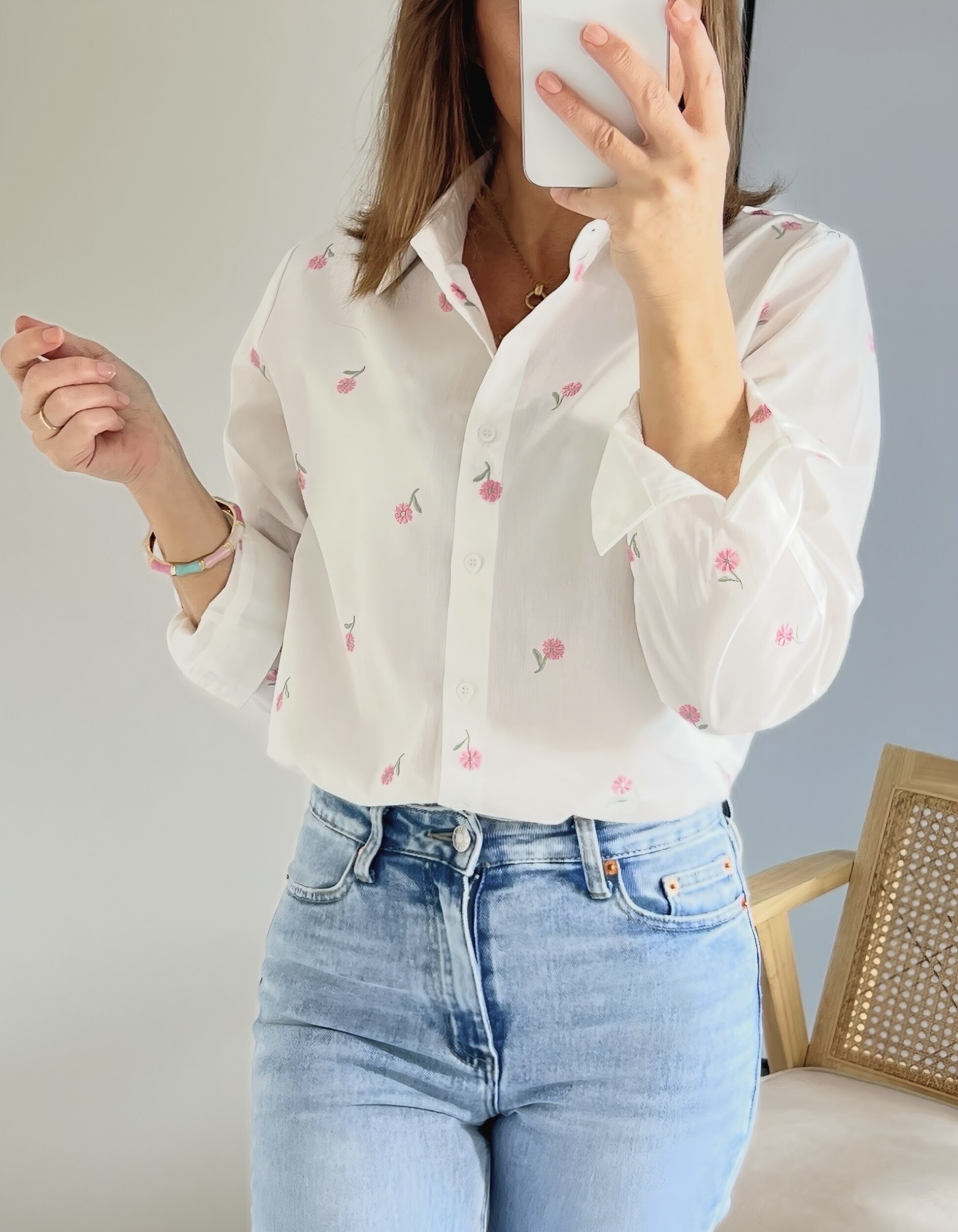la chemise rosy -1