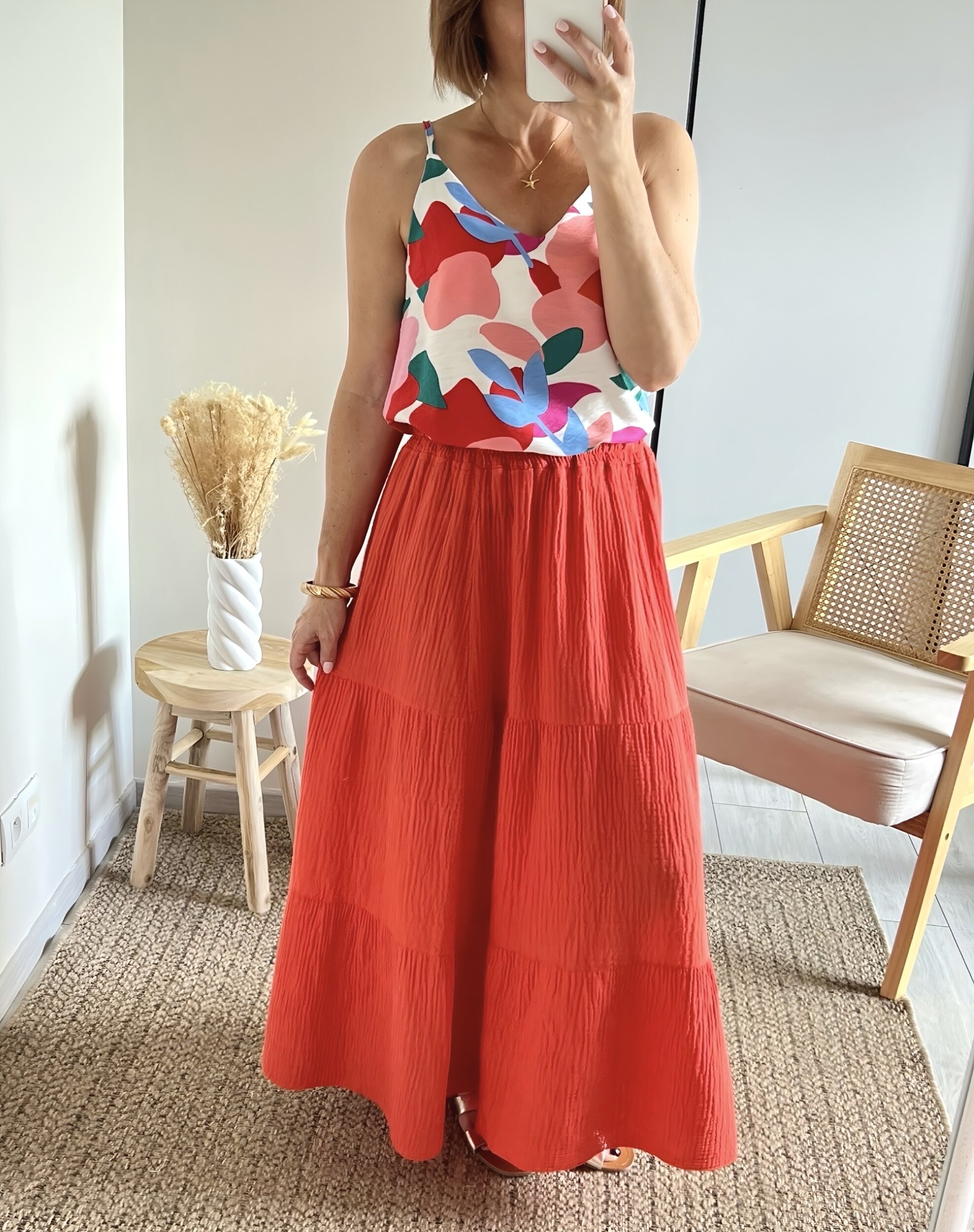 la jupe amy corail
