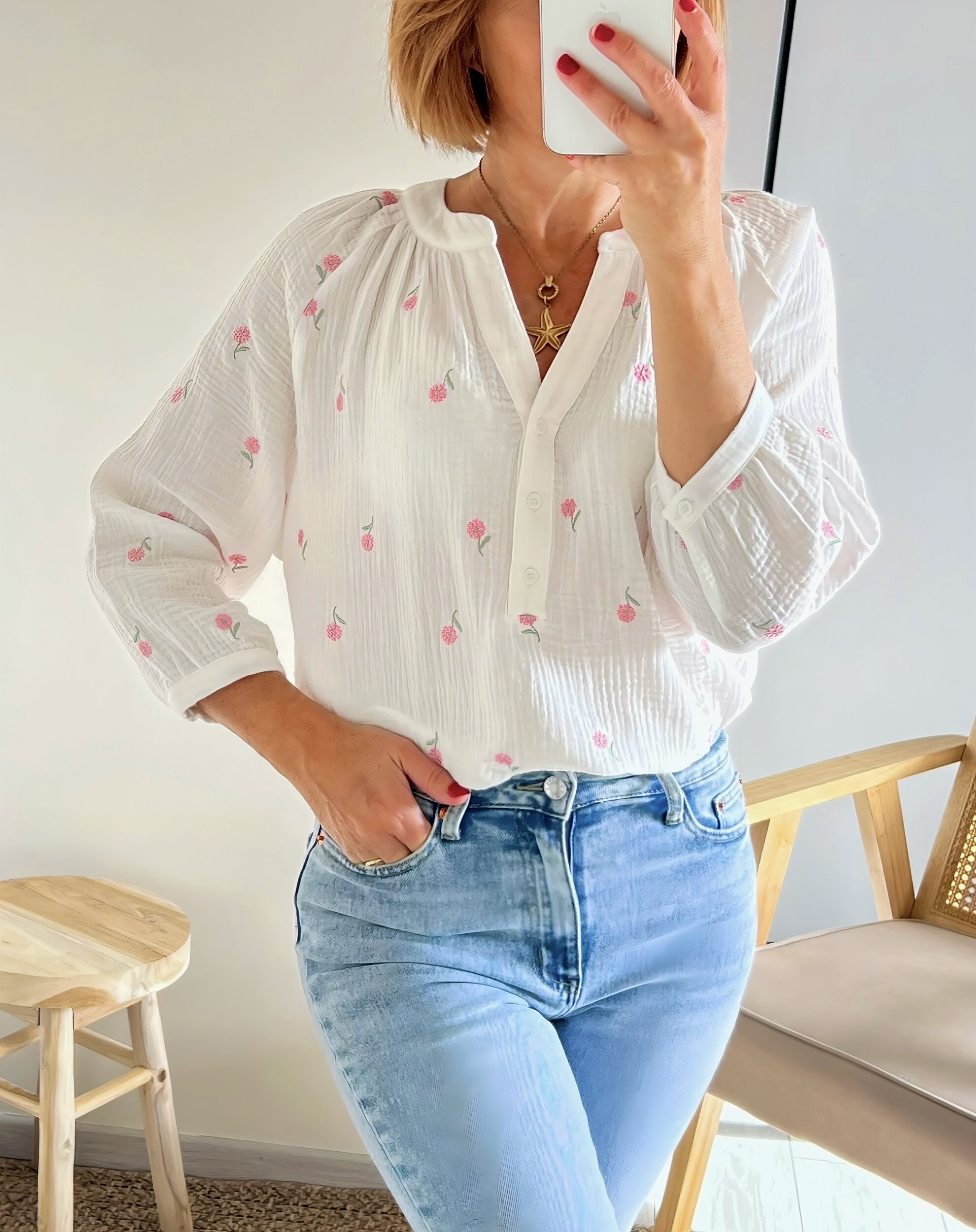 la blouse fleurette -1