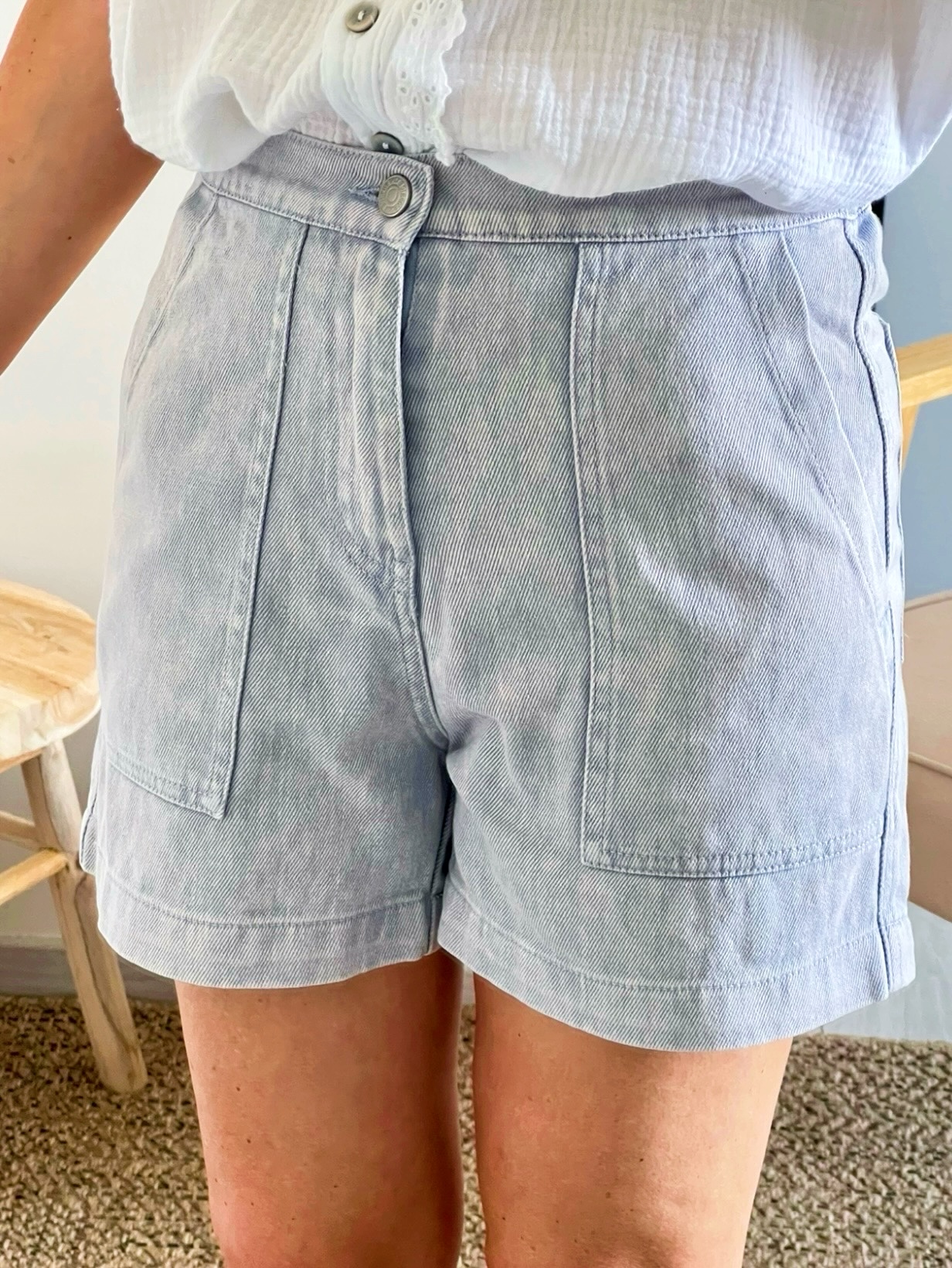 le short terry bleu -4
