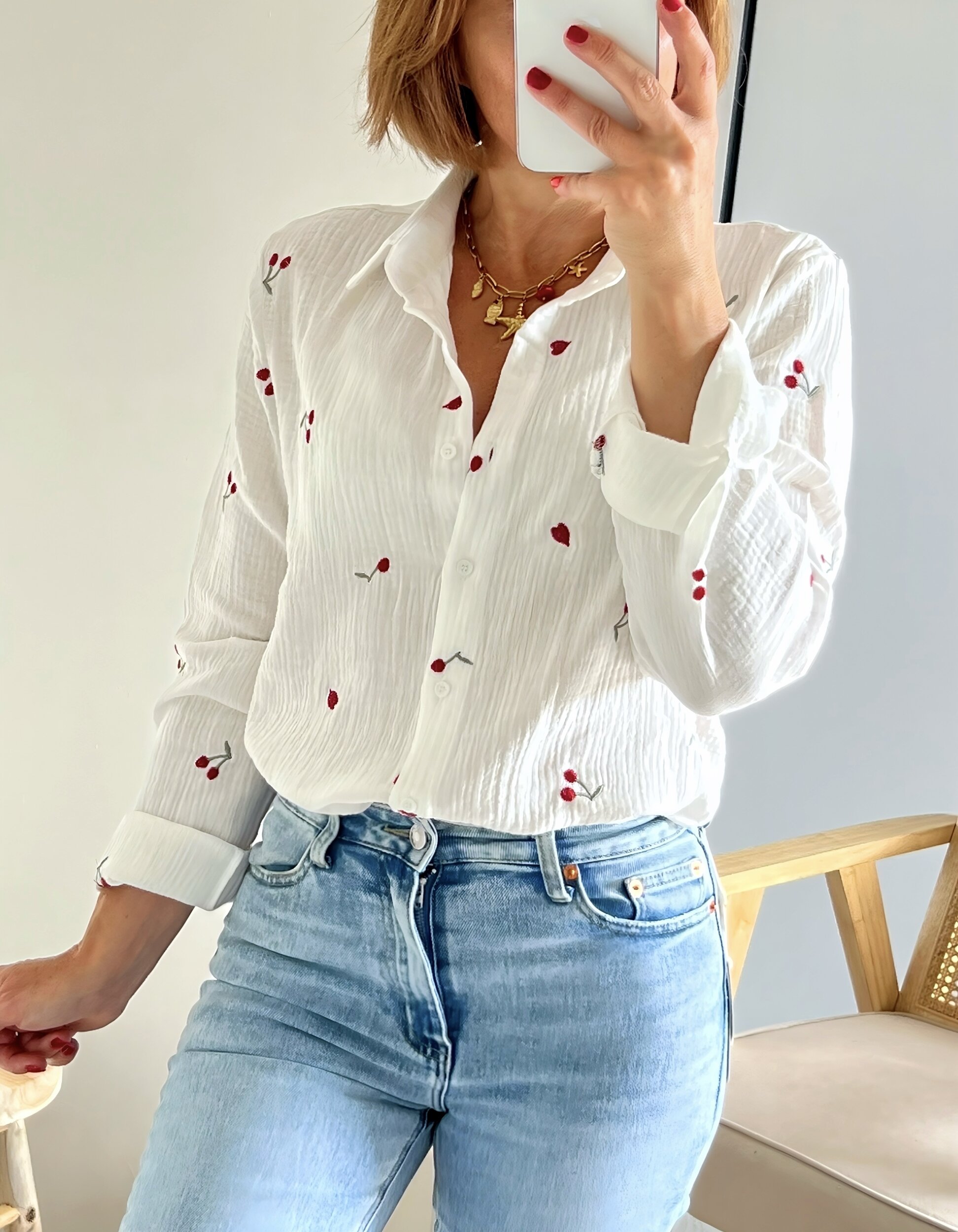 la chemise cerise -1