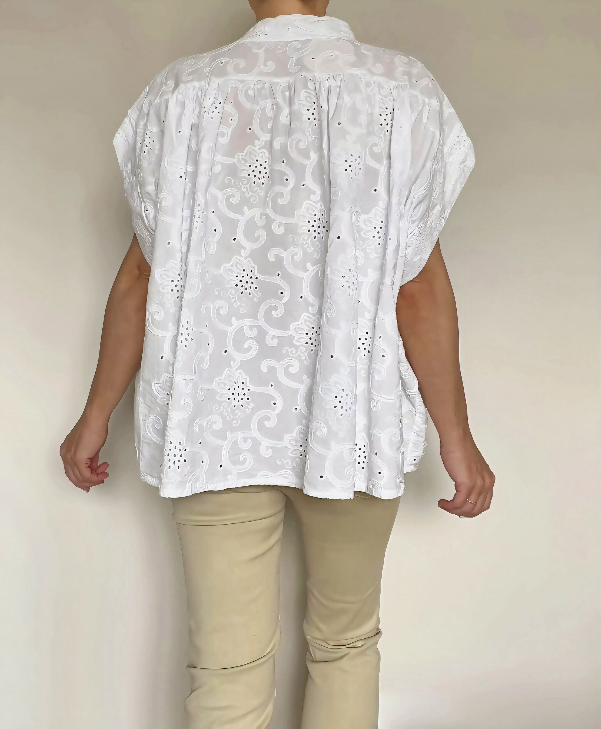 la blouse solya blanche -5