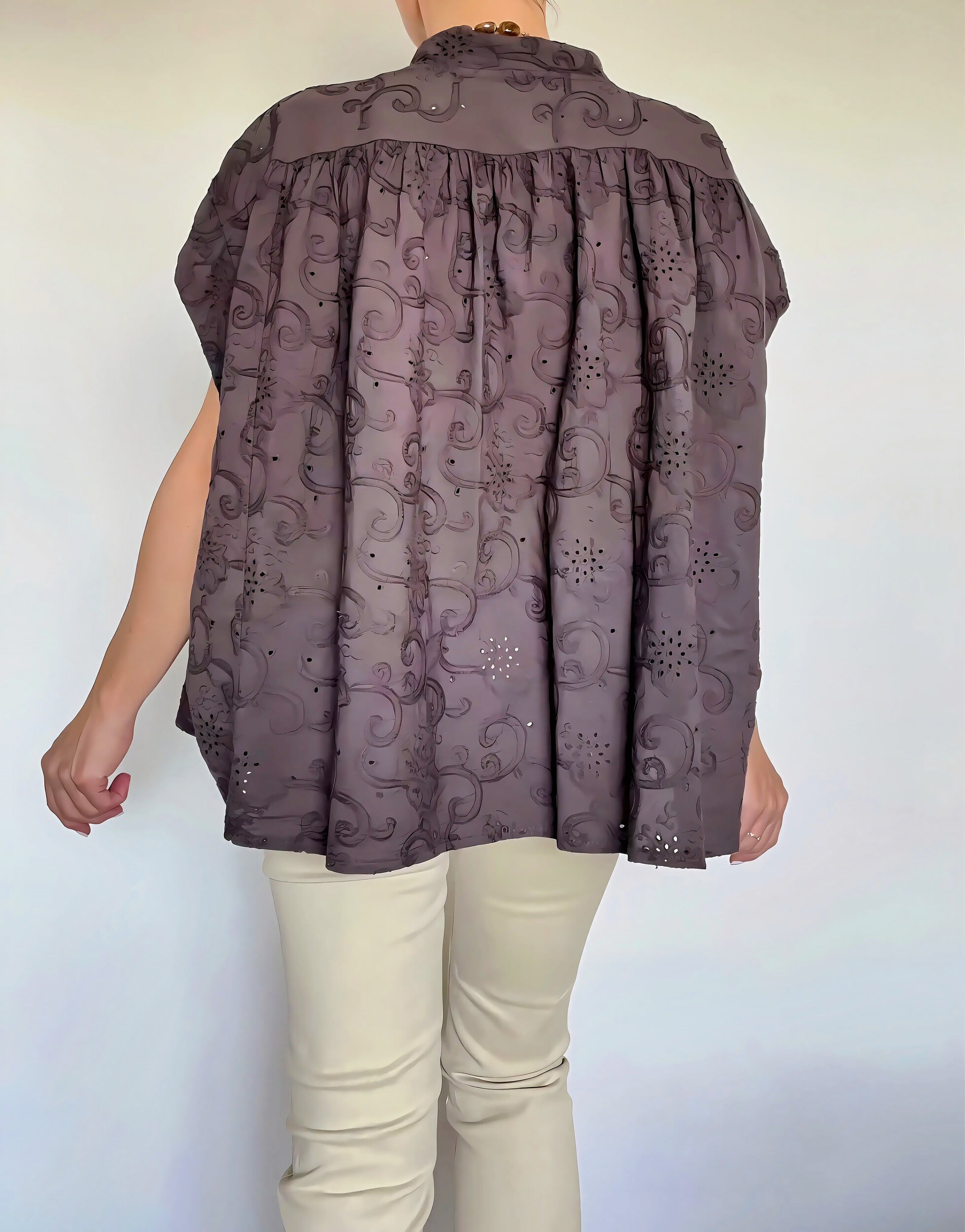 la blouse solya choco -6