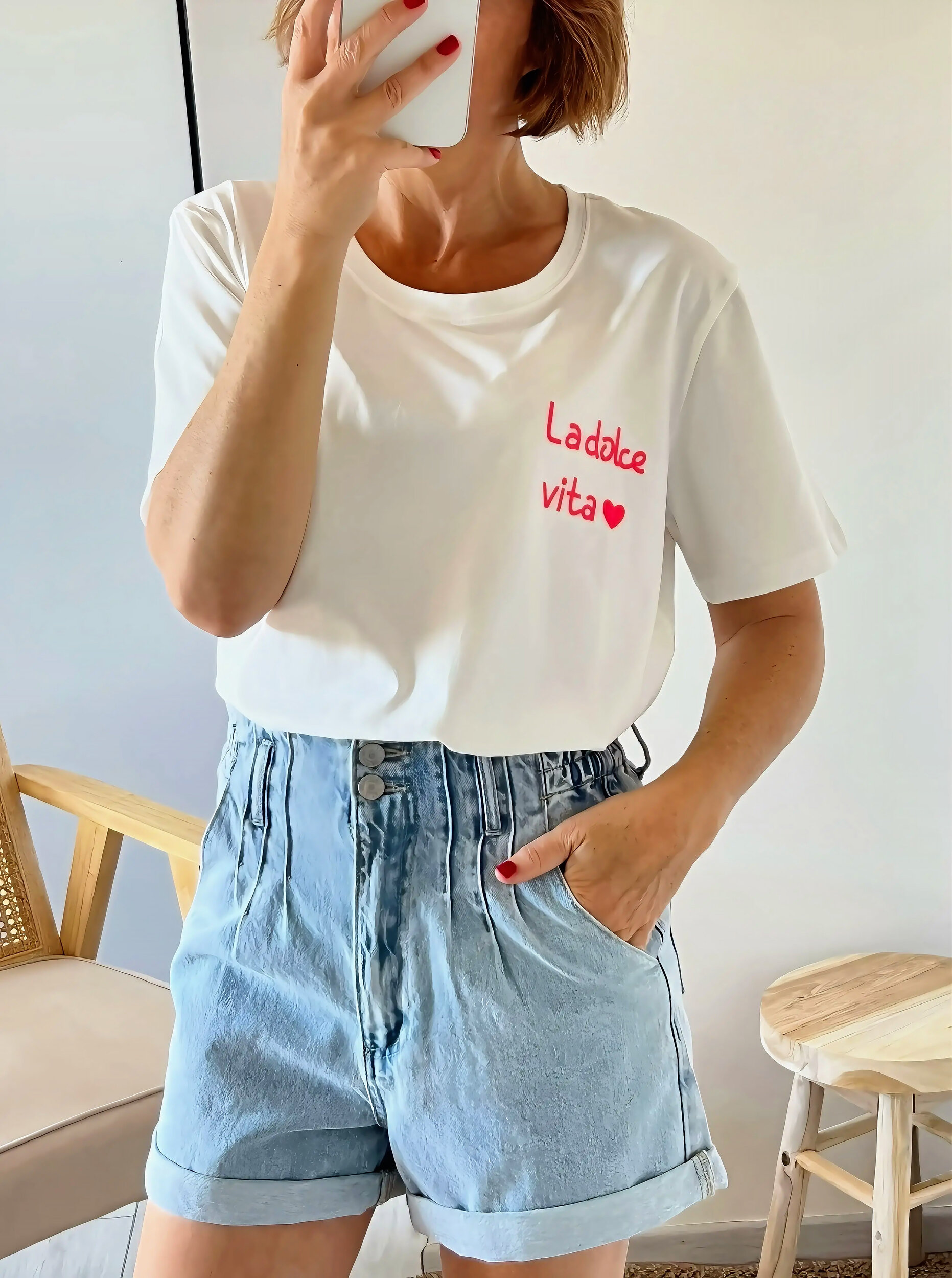 t-shirt la dolce vita -1