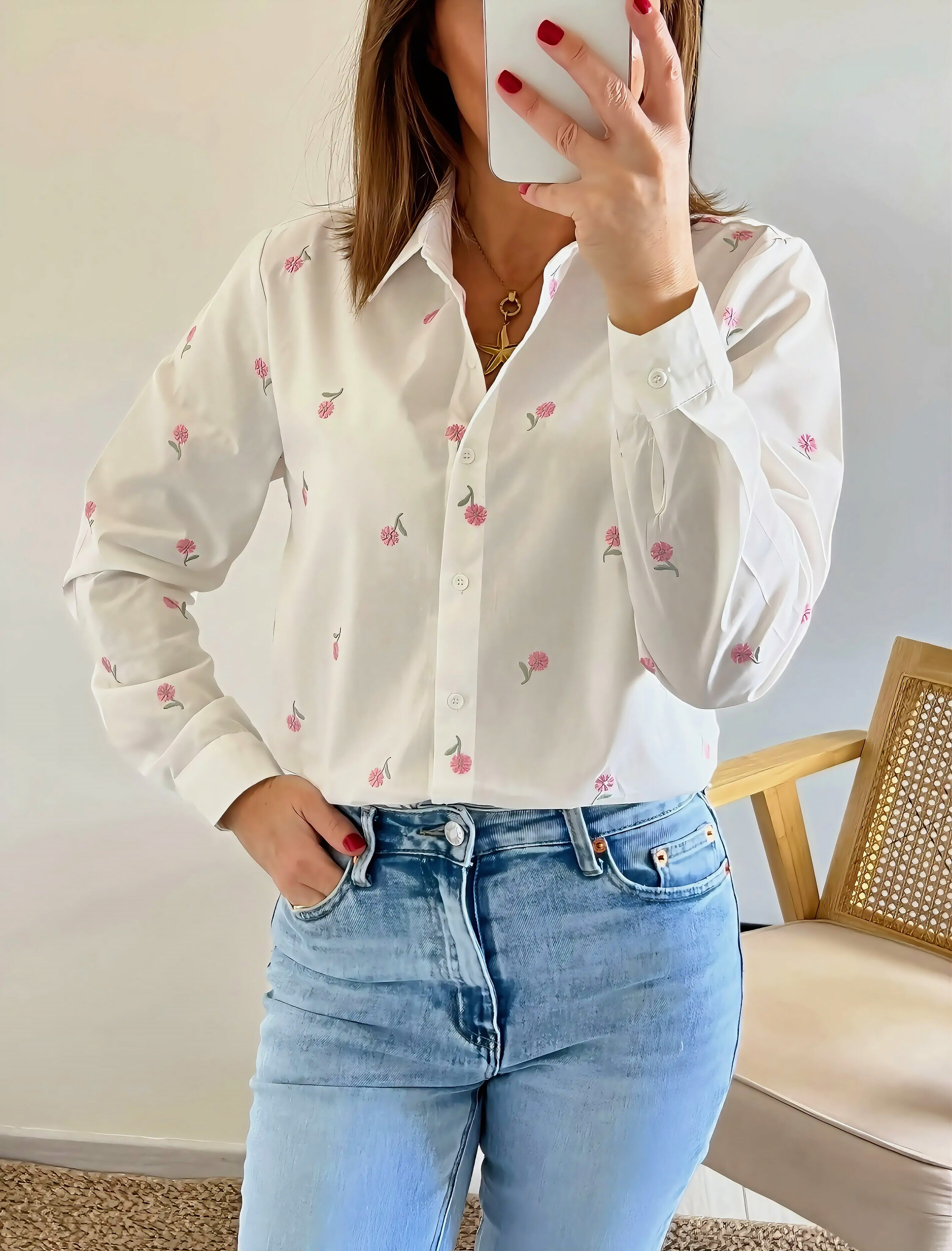 la chemise rosy -1