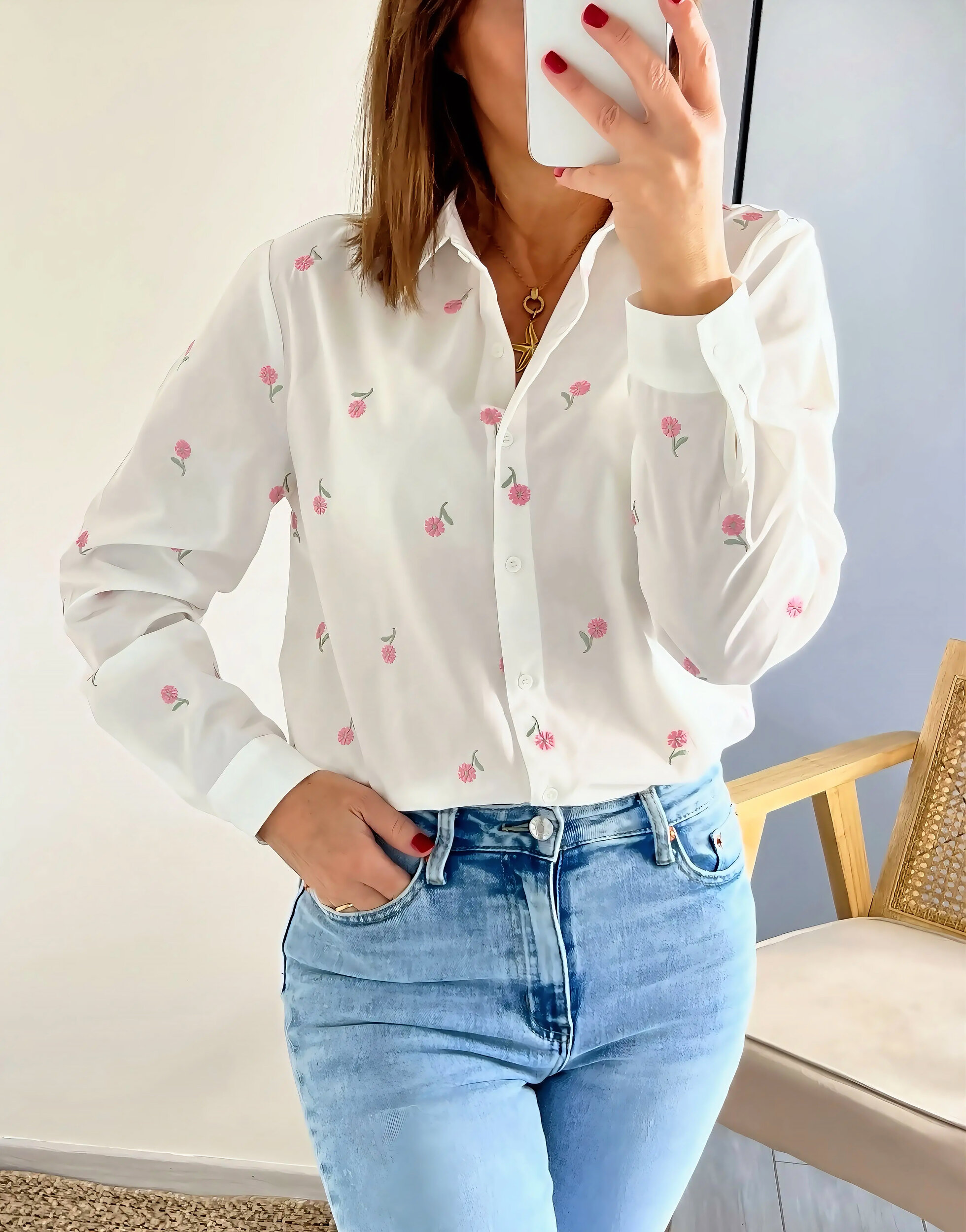la chemise rosy -3