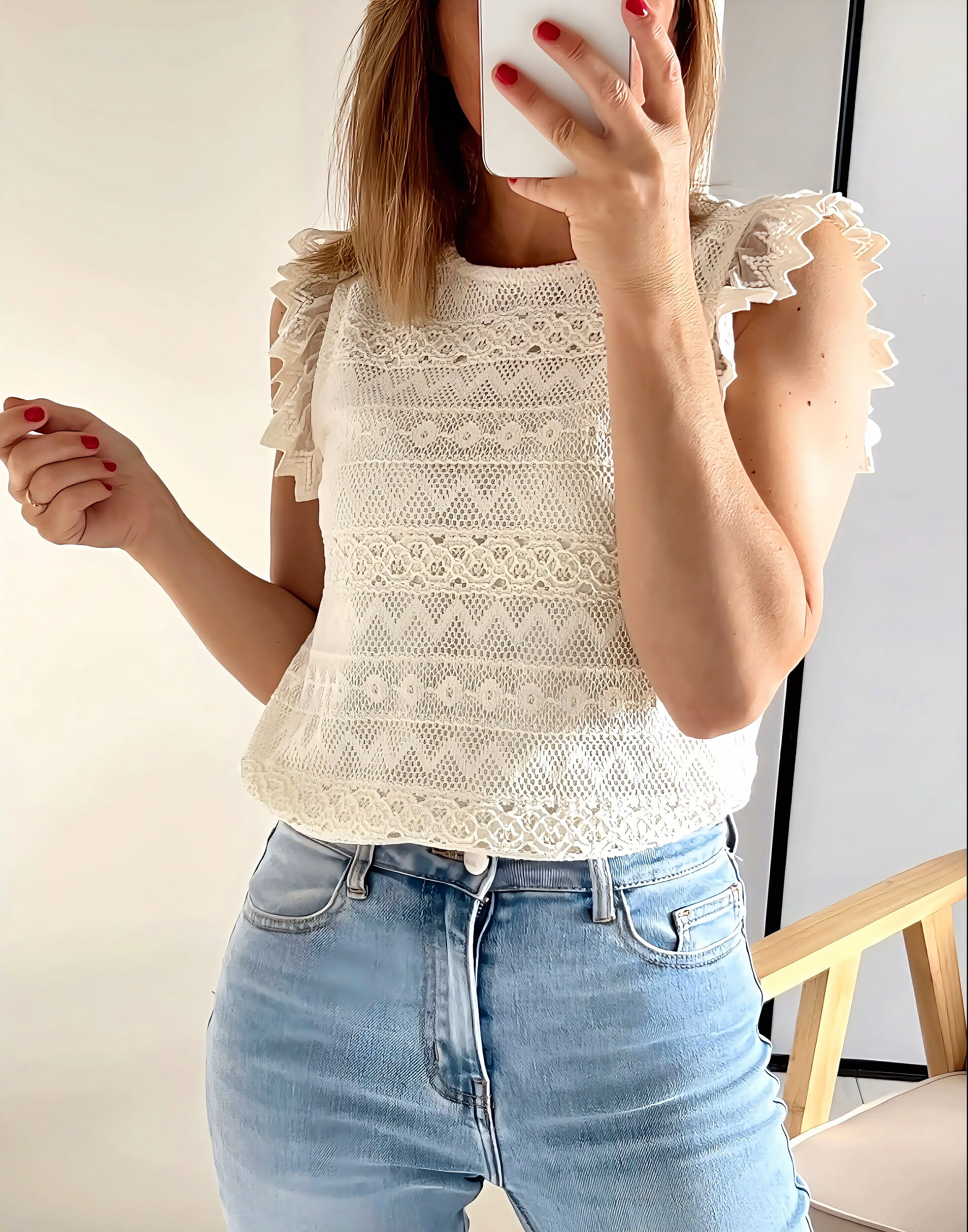 le top esmée beige -2