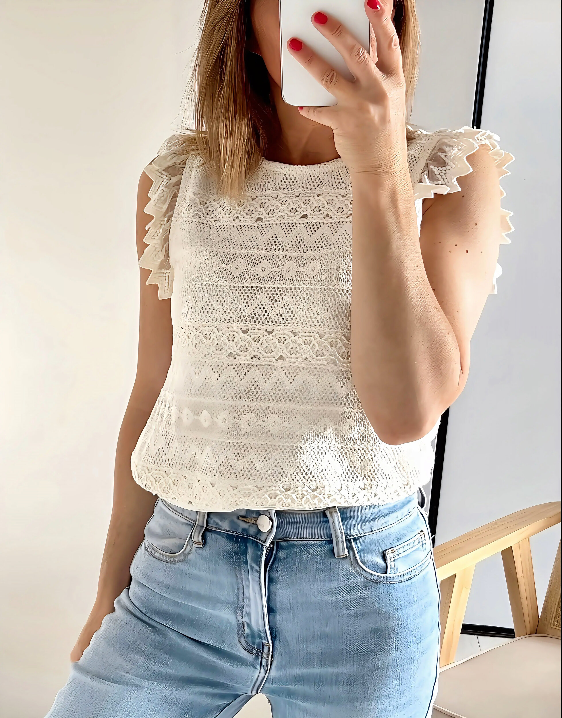 le top esmée beige -3
