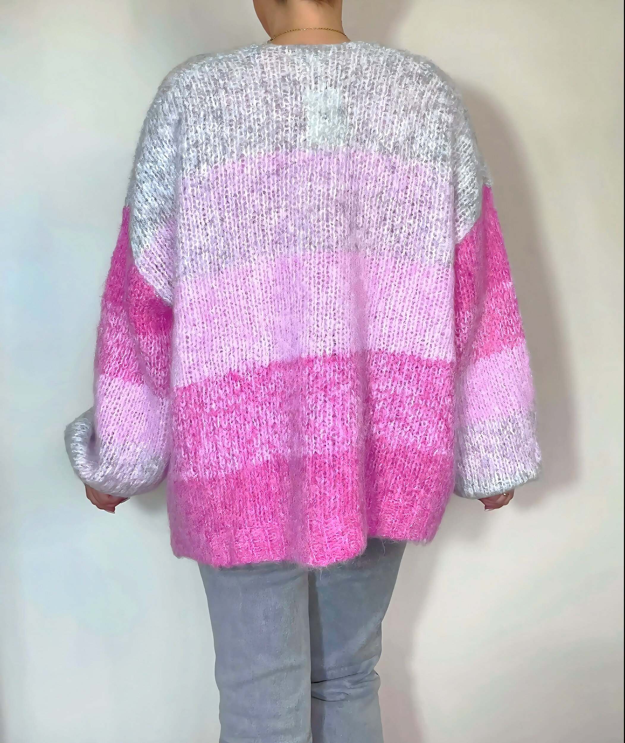 le gilet abel rose -5