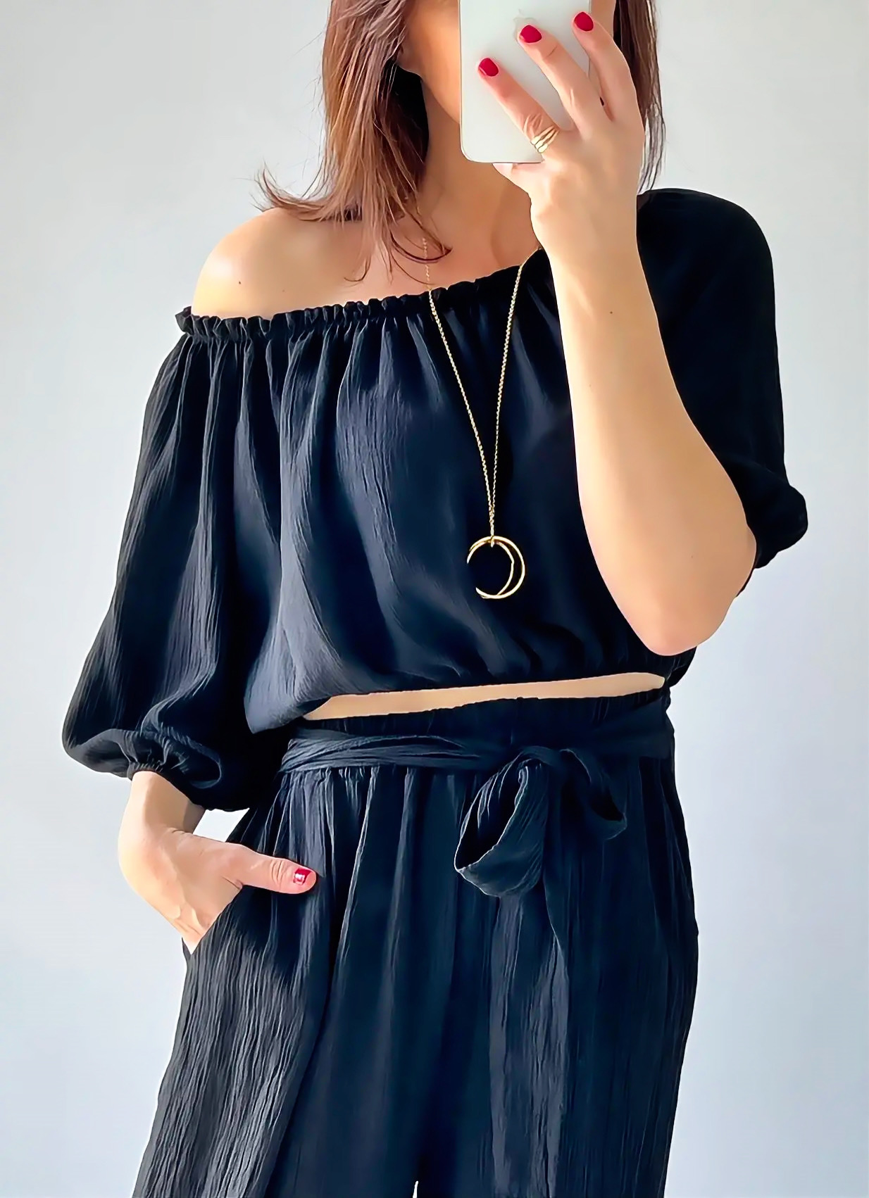 le top maddie noir -1