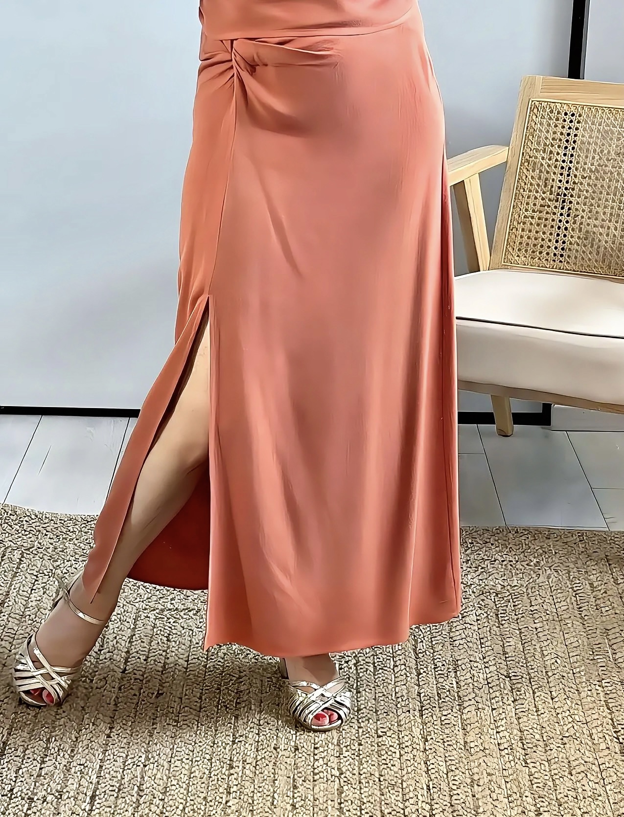 la jupe giulia terracota -1
