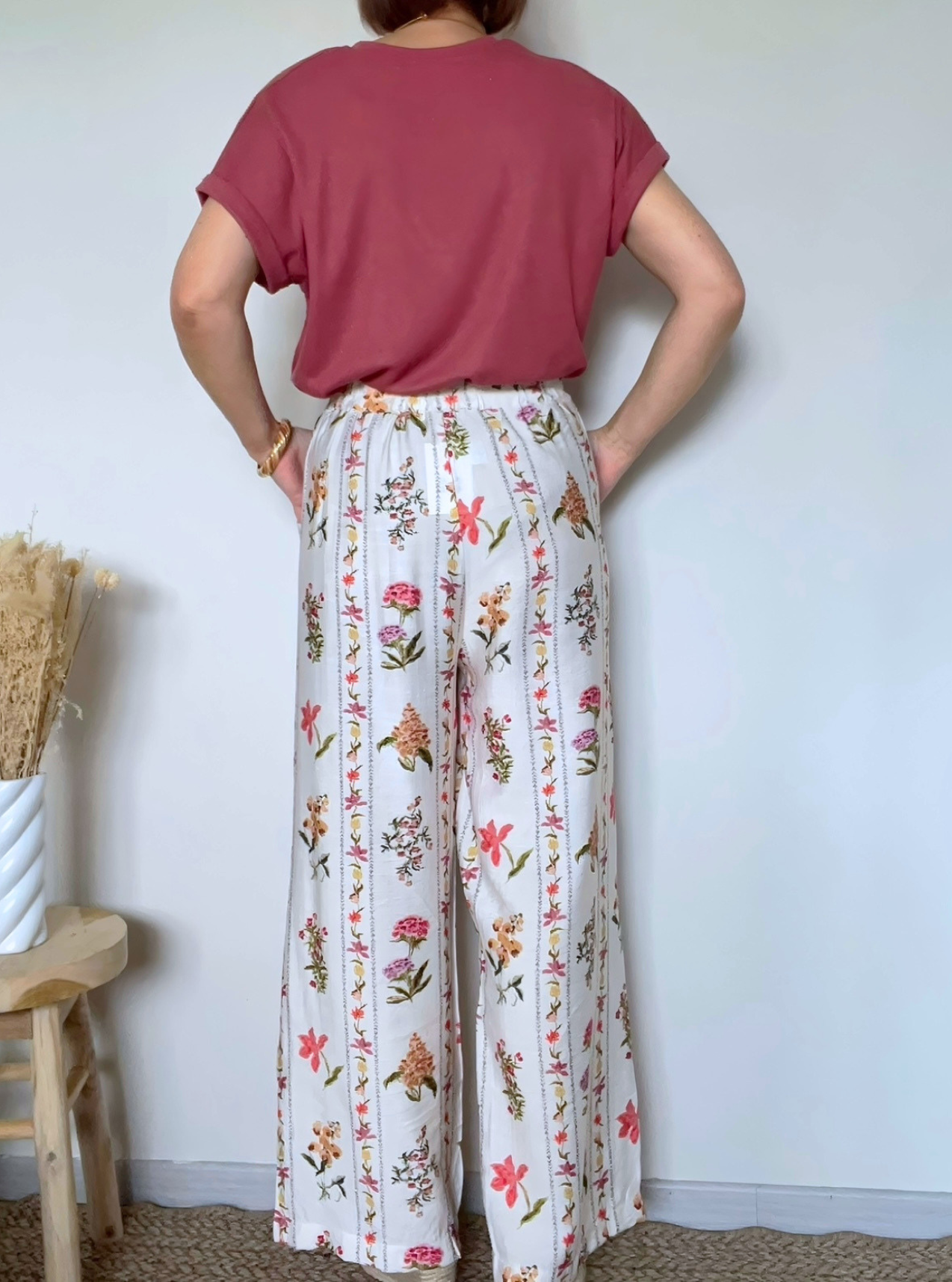 Pantalon fluide Balma de dos
