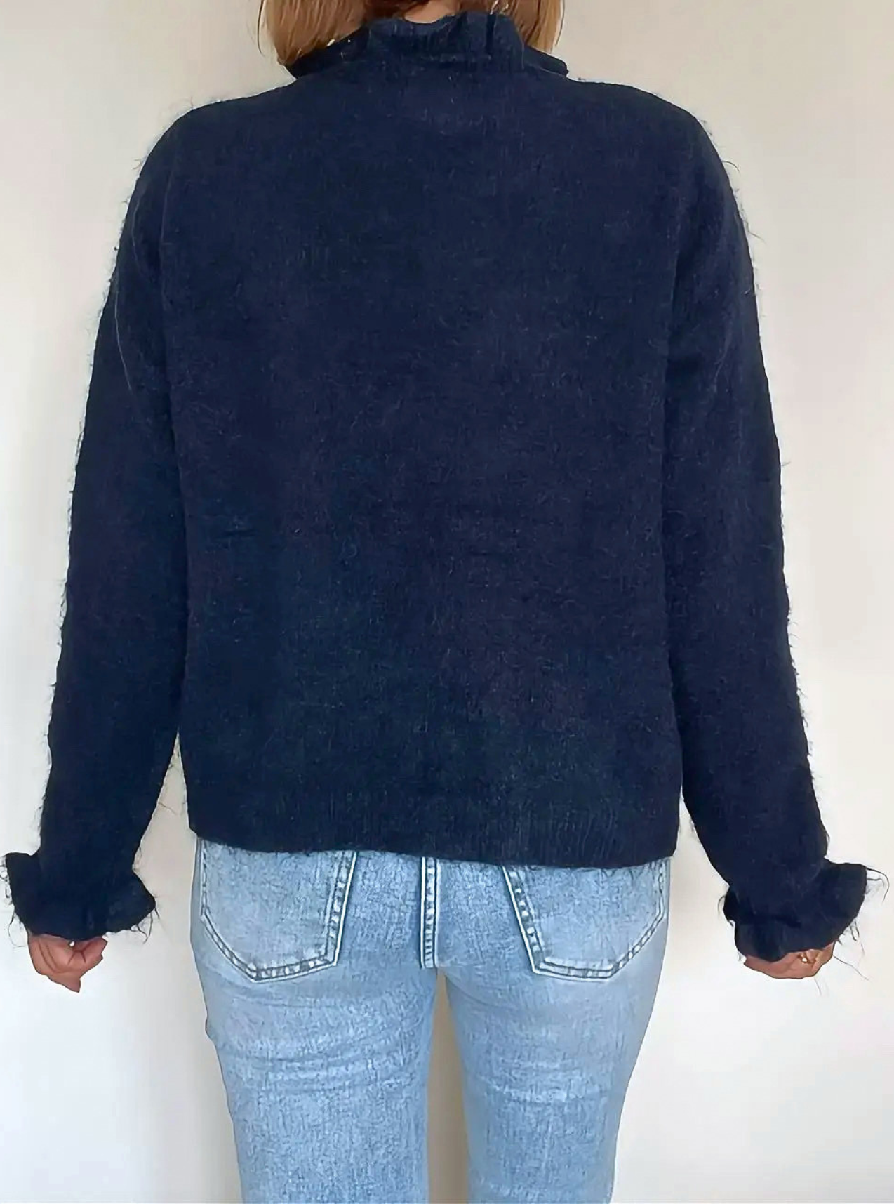 gilet Elly marine de dos