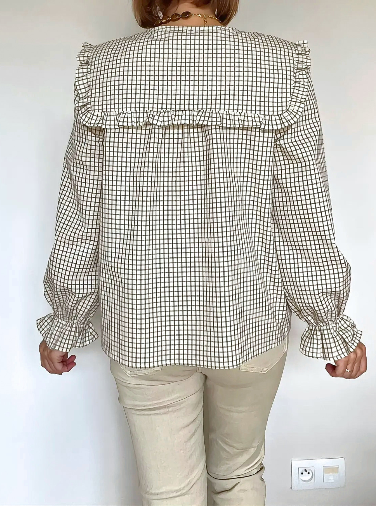 blouse femme Carmel de dos