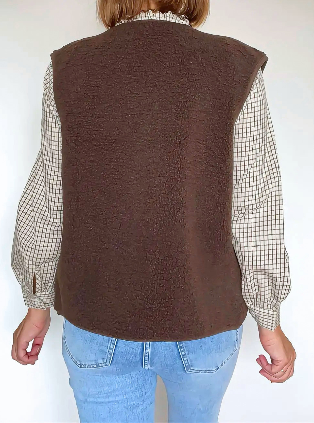 Gilet sans manches Lennon de dos