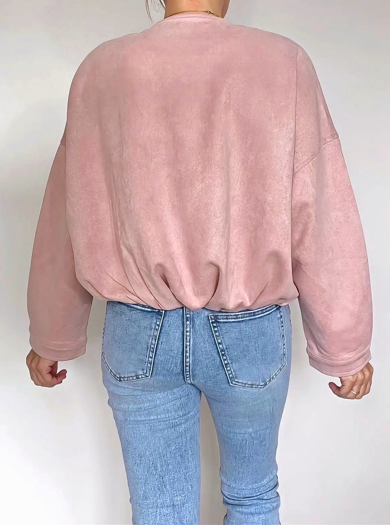 veste bomber Eden rose de dos